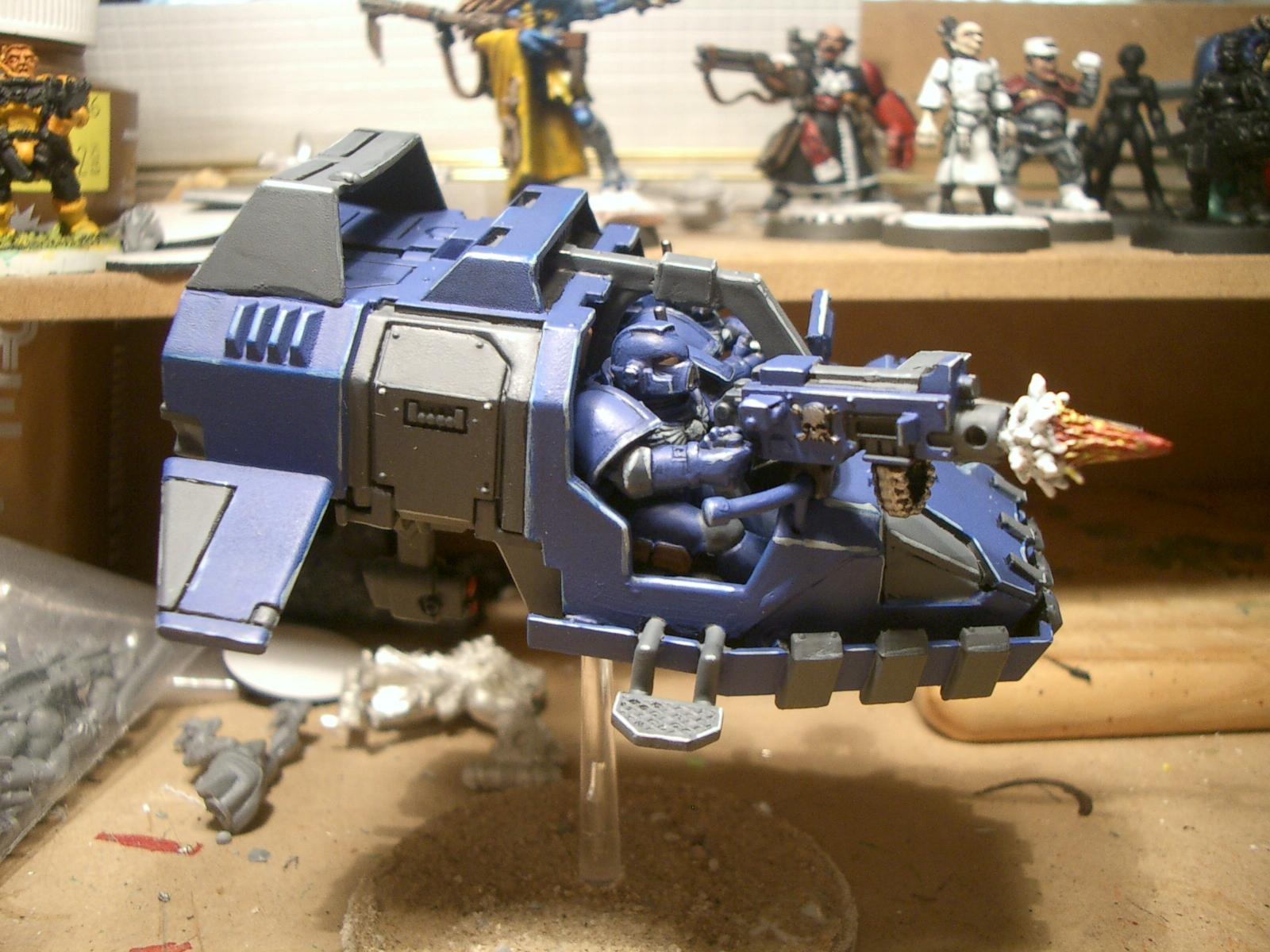 Land Speeder, Space Marines, Warhammer 40,000 - Marine Speeder ...