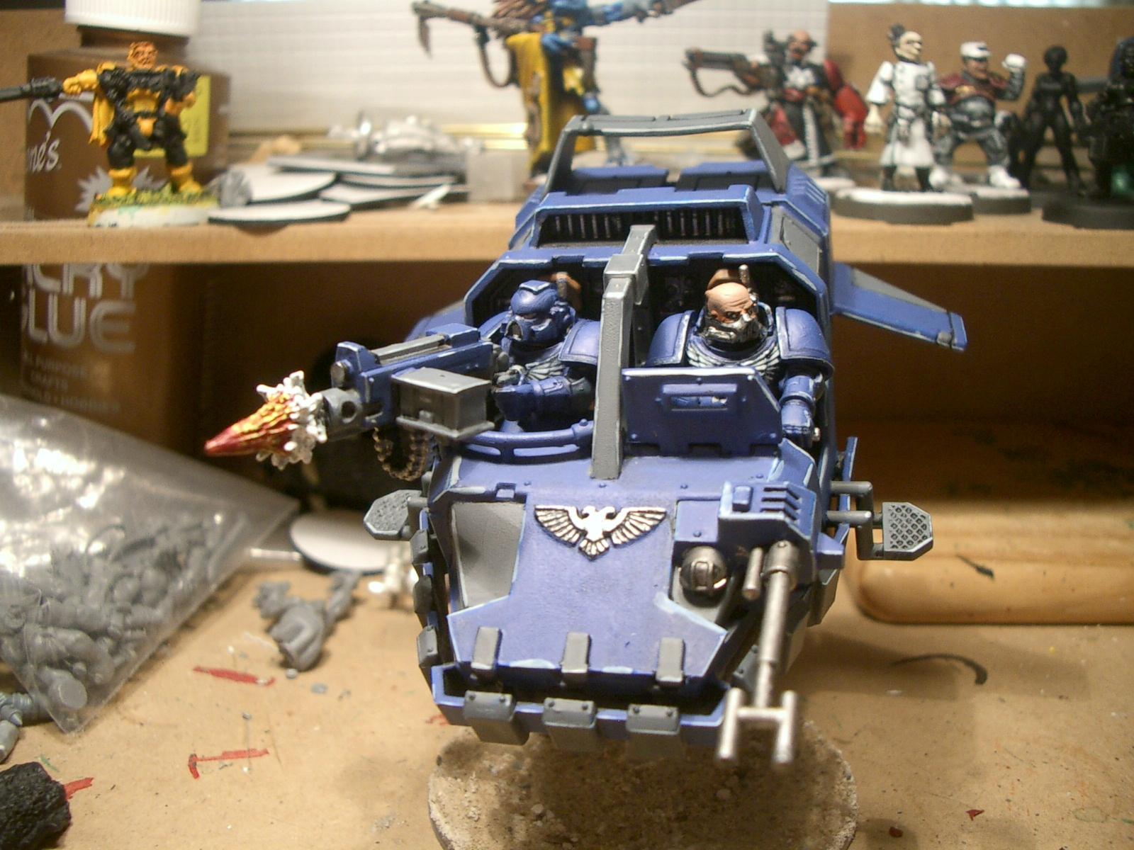 Land Speeder, Space Marines, Warhammer 40,000