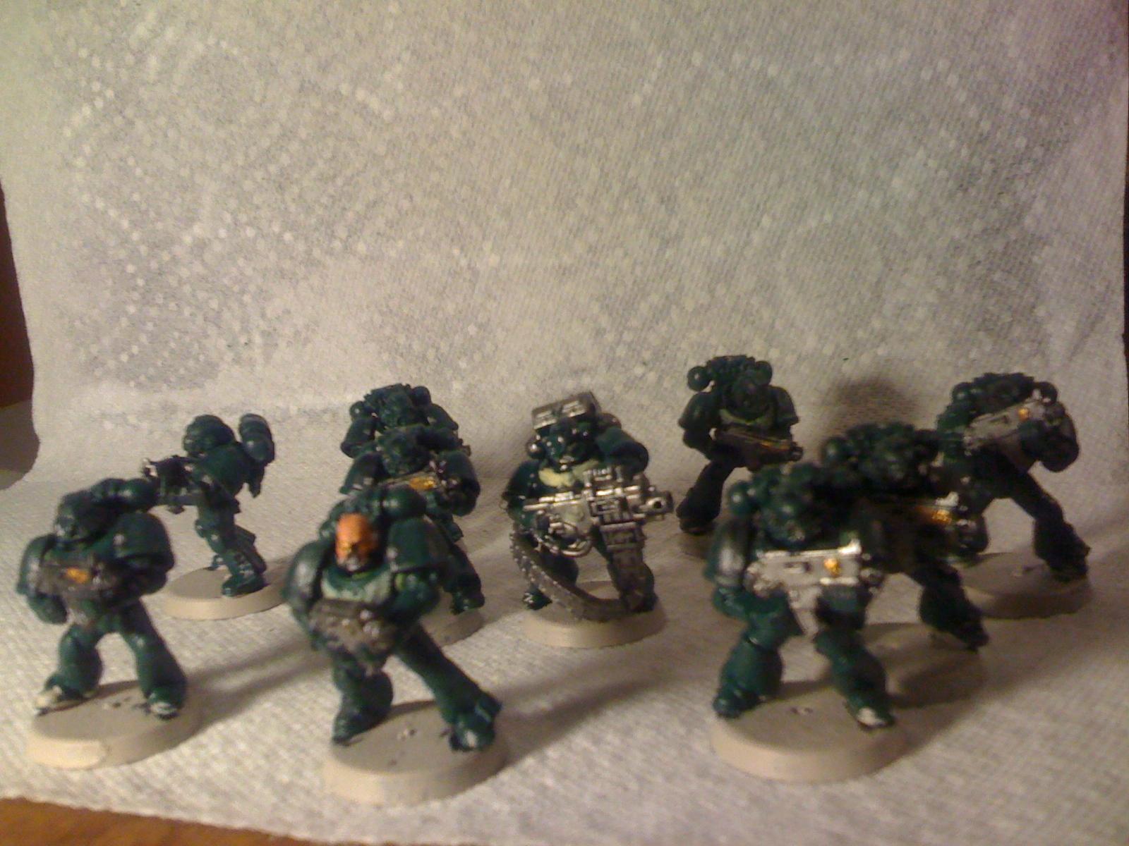 Space Marines, first platoon