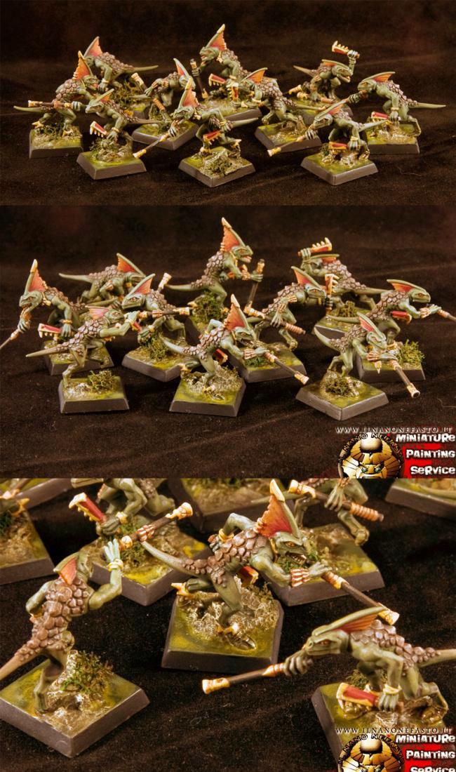 Games Workshop, Lizardmen, Skinks, Tzardauker, Warhammer Fantasy