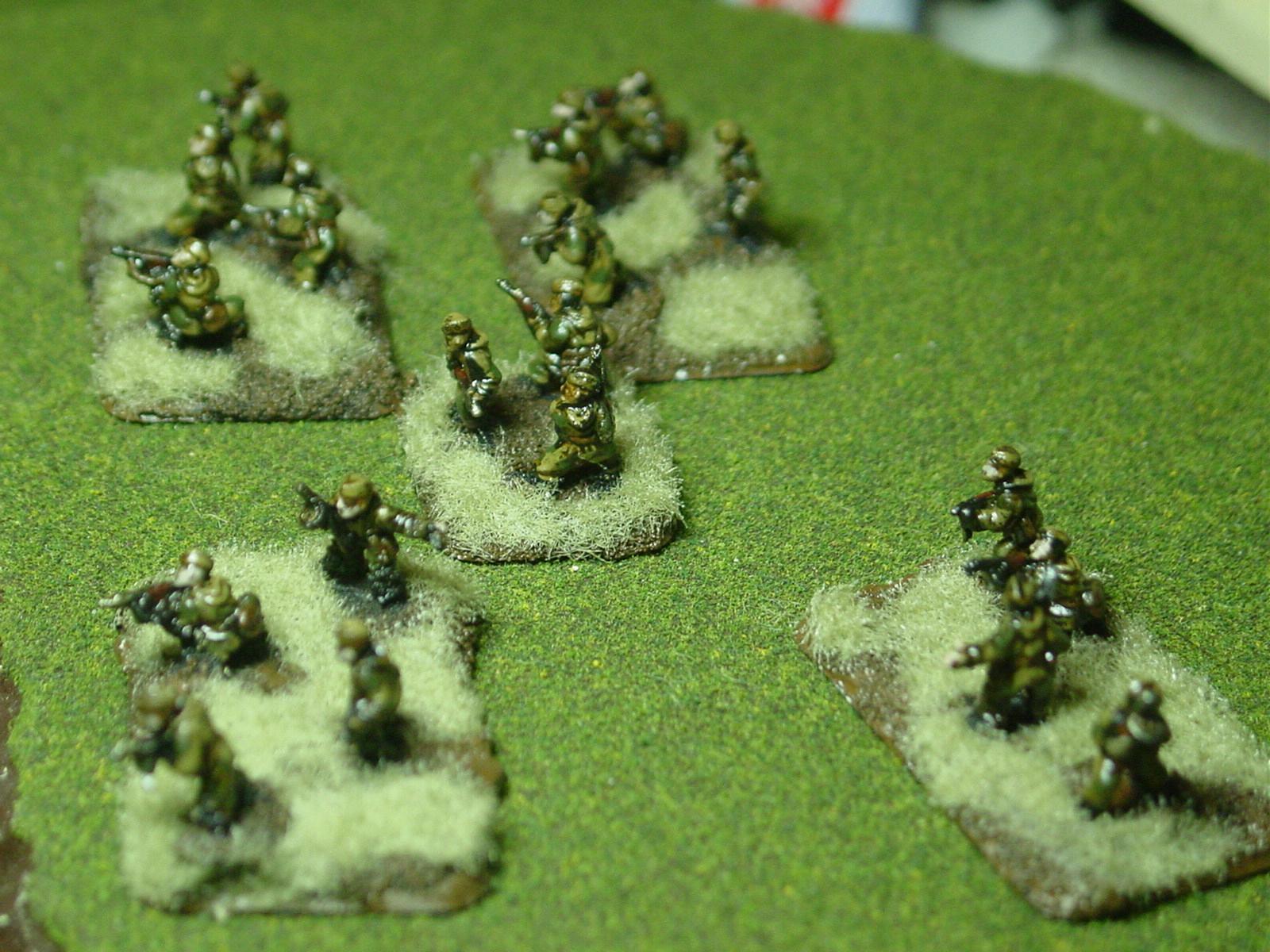 15mm, Flames Of War, Infantry, Soviets, World War 2