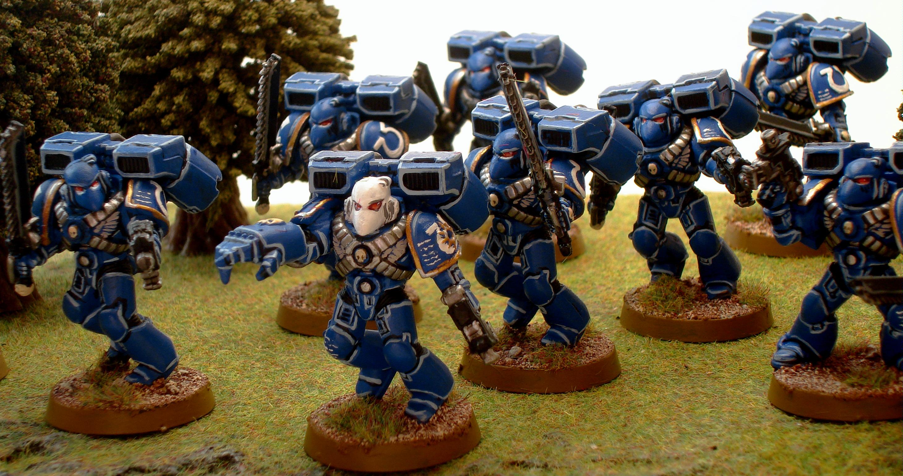 Assault Squad, Space Marines, Ultramarines