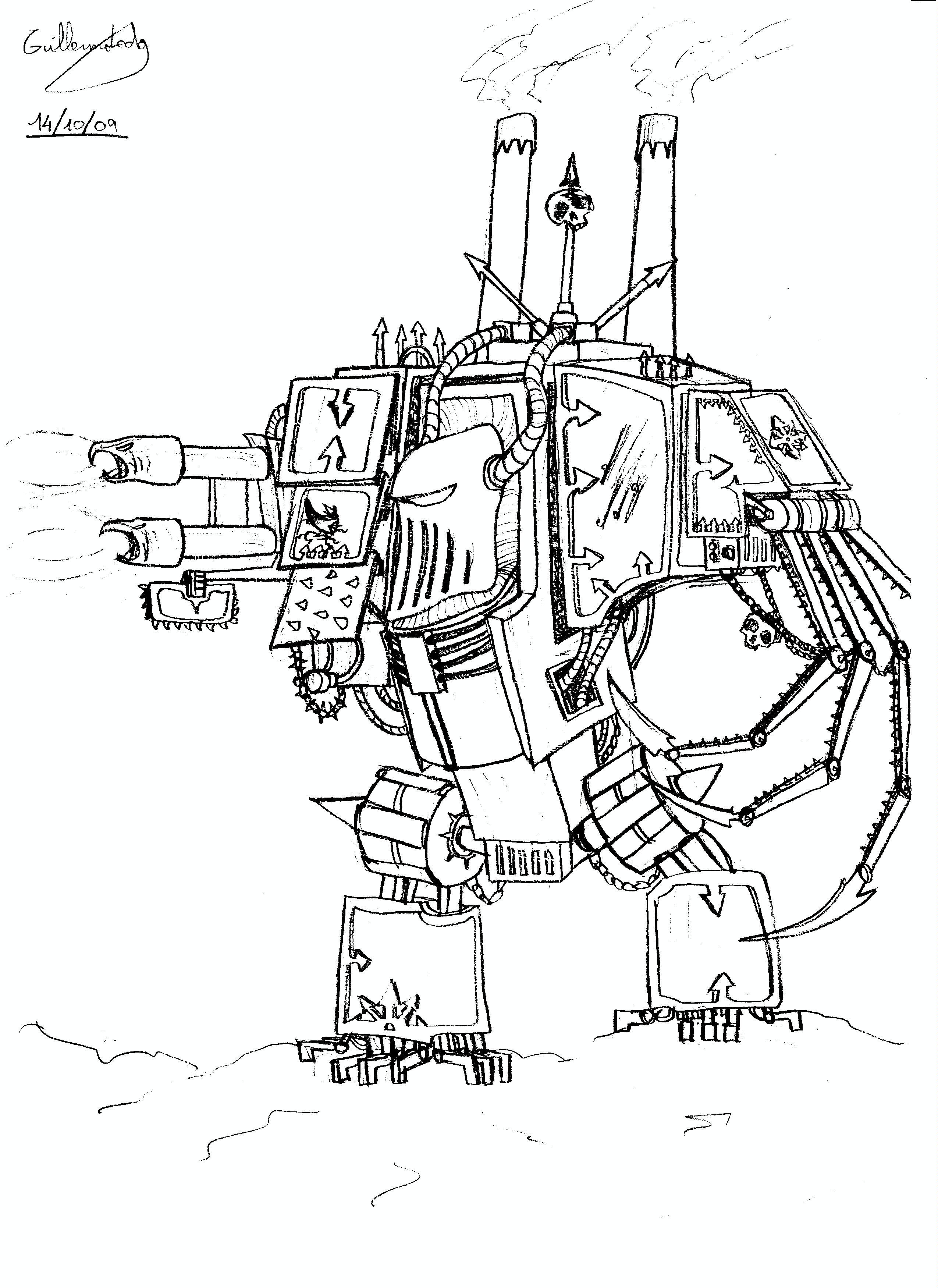 Artwork, Chaos, Dreadnought