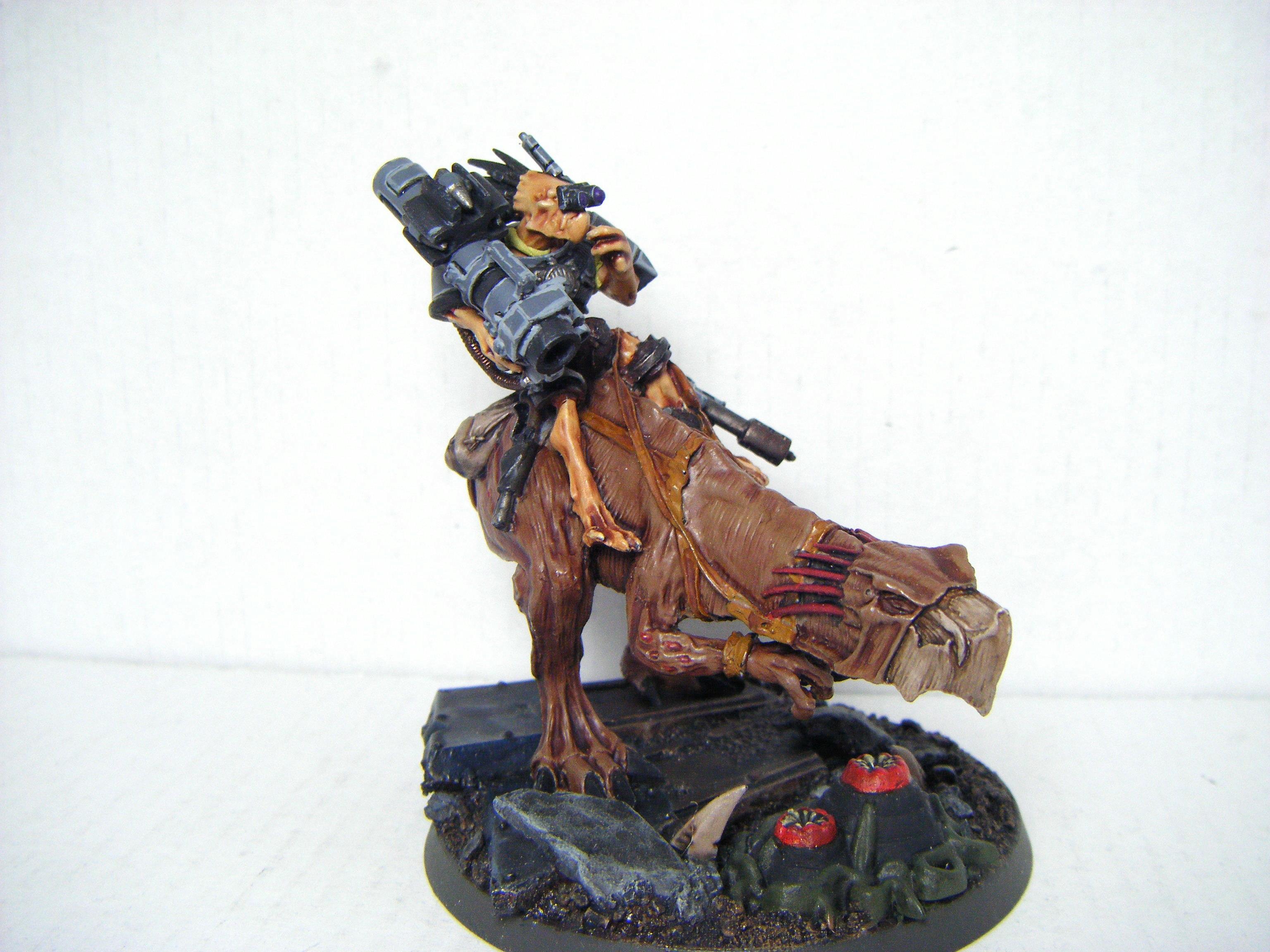 Knarloc, Kroot, TL Missile Pod Rider WIP