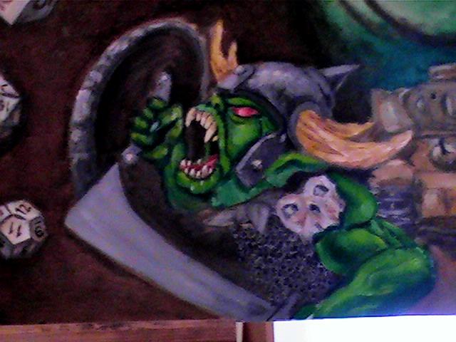 Artwork, Painting, Tile