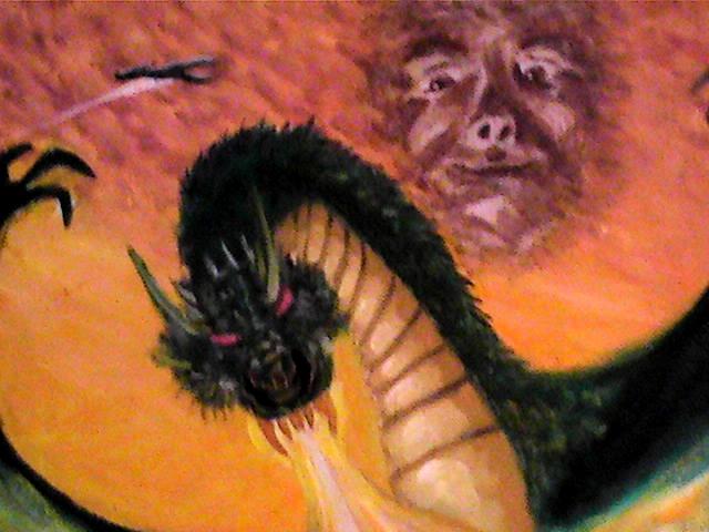 Artwork, close-up