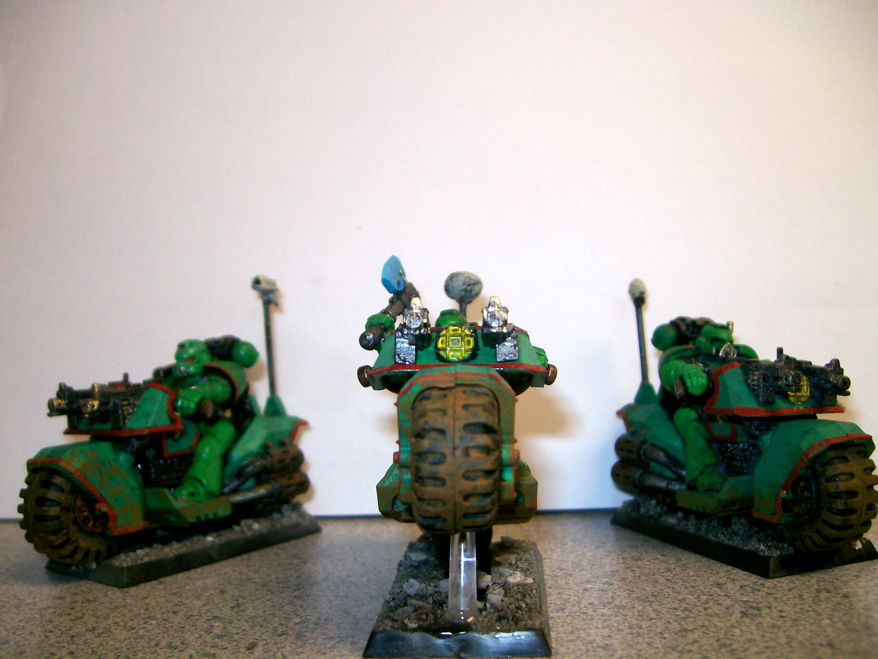 Bike, Emerald Dragons, Space Marines