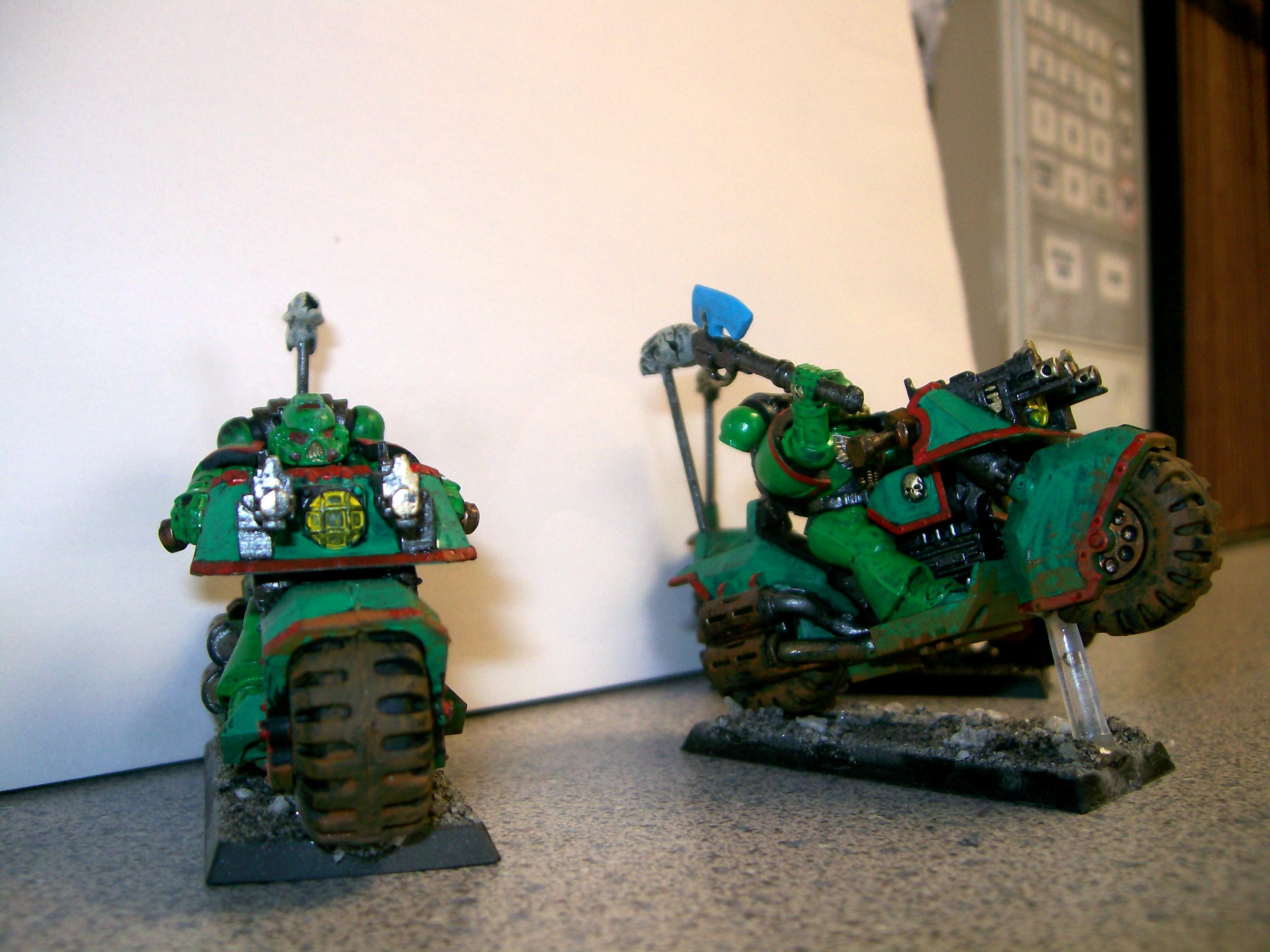 Bike, Emerald Dragons, Space Marines