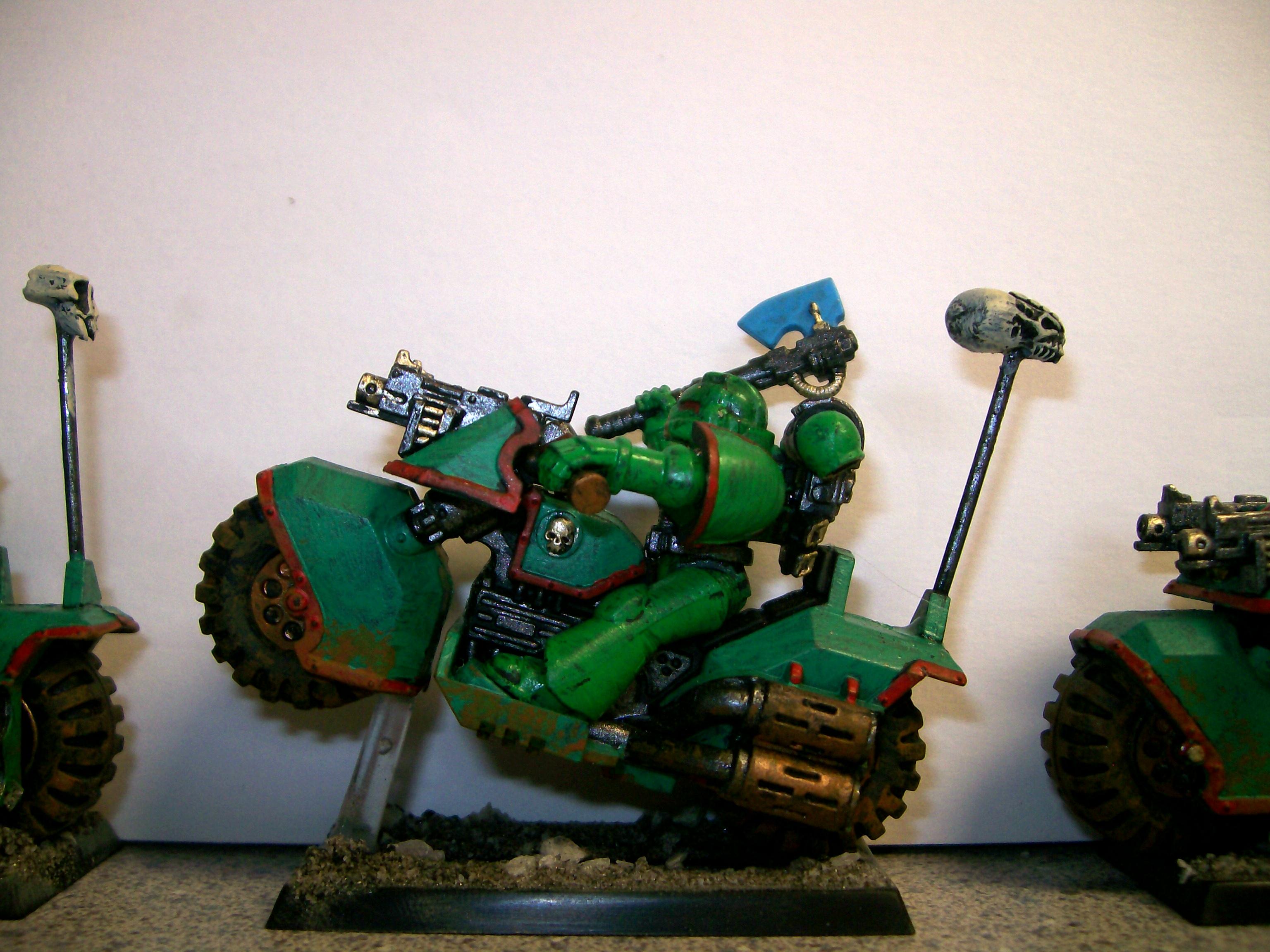 Bike, Emerald Dragons, Space Marines