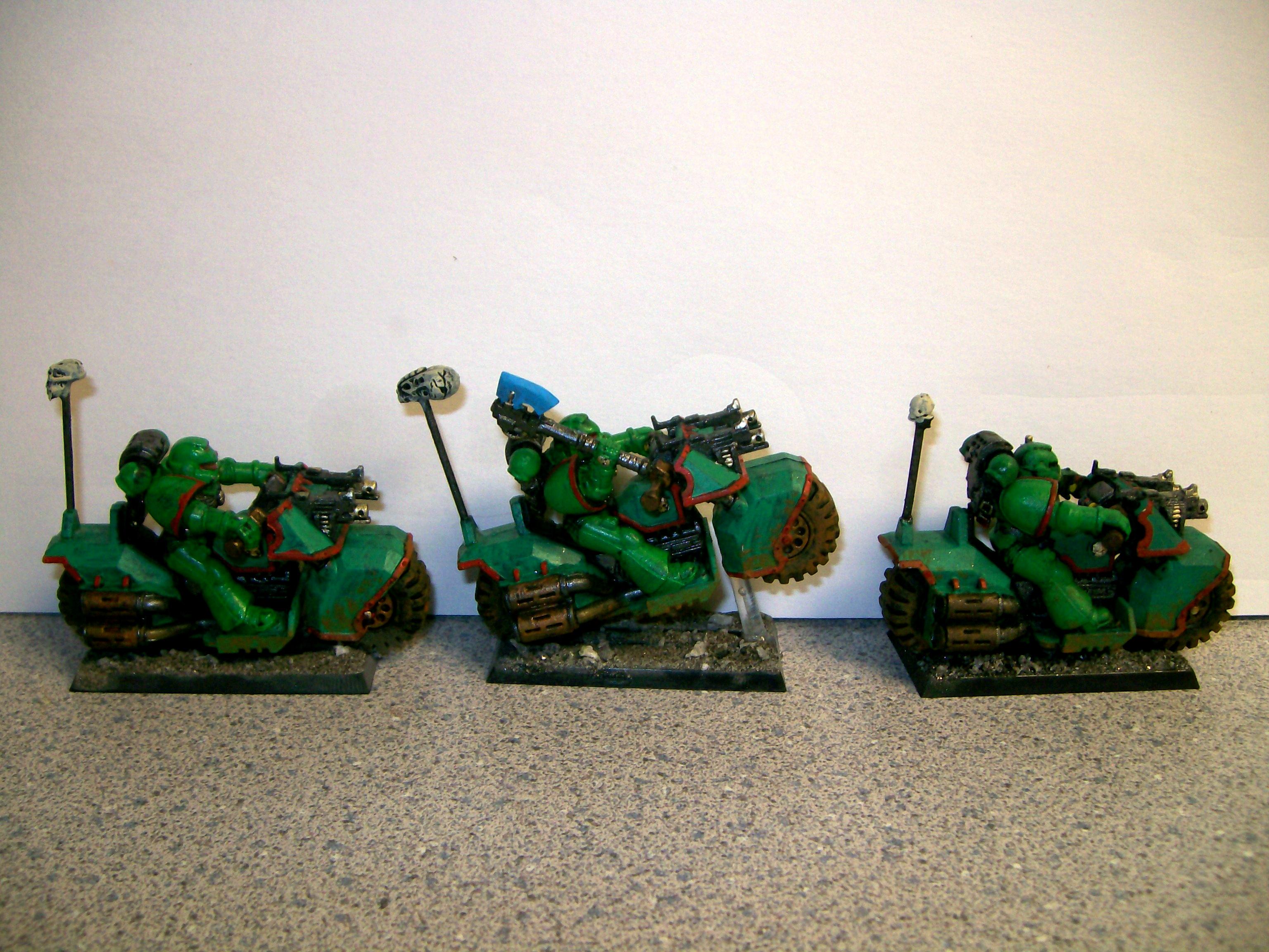Bike, Emerald Dragons, Space Marines