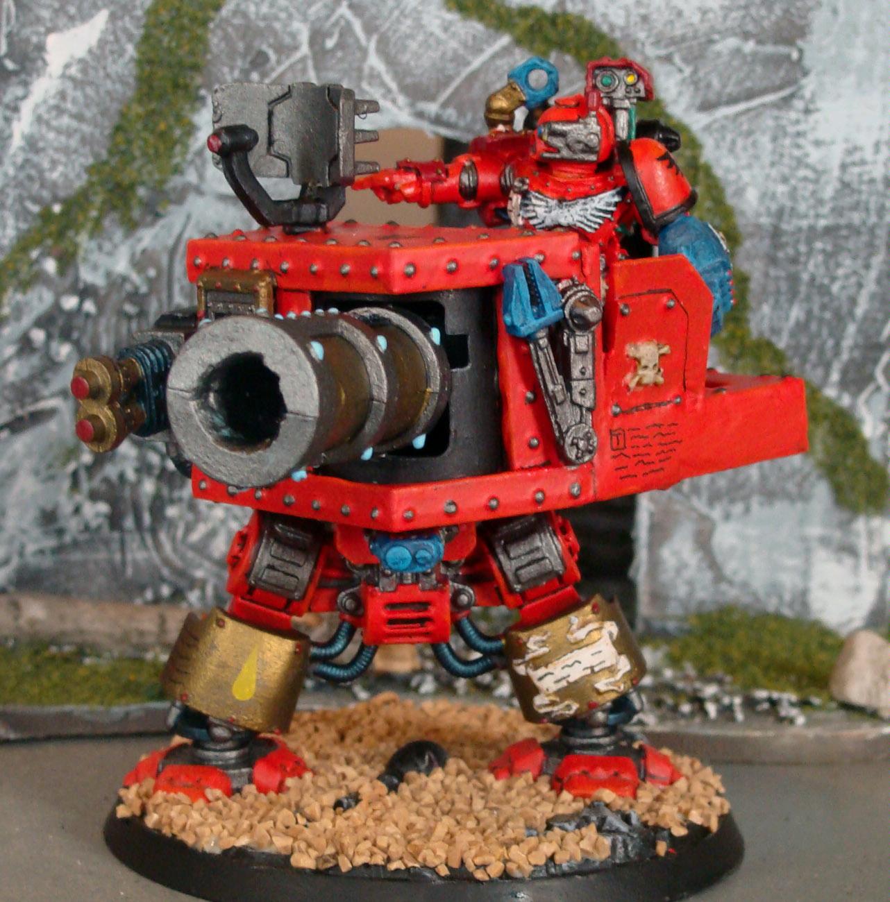 Blood Angels, Dreadnought, Space Marines, Tech Marine