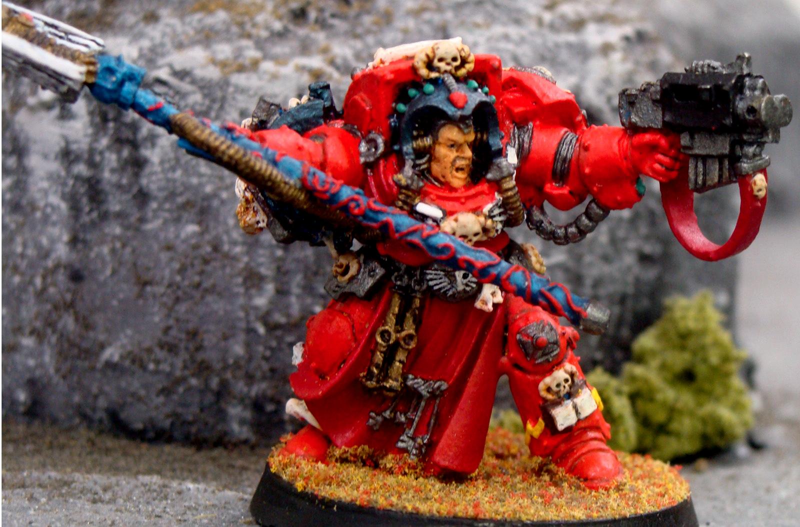 Blood Angels, Librarian, Space Marines, Terminator Armor