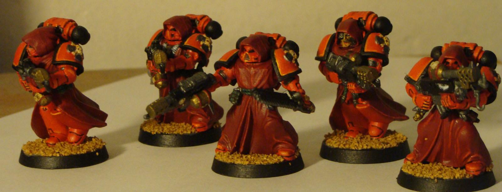 Blood Angels, Flamer, Robed, Sternguard, Veteran