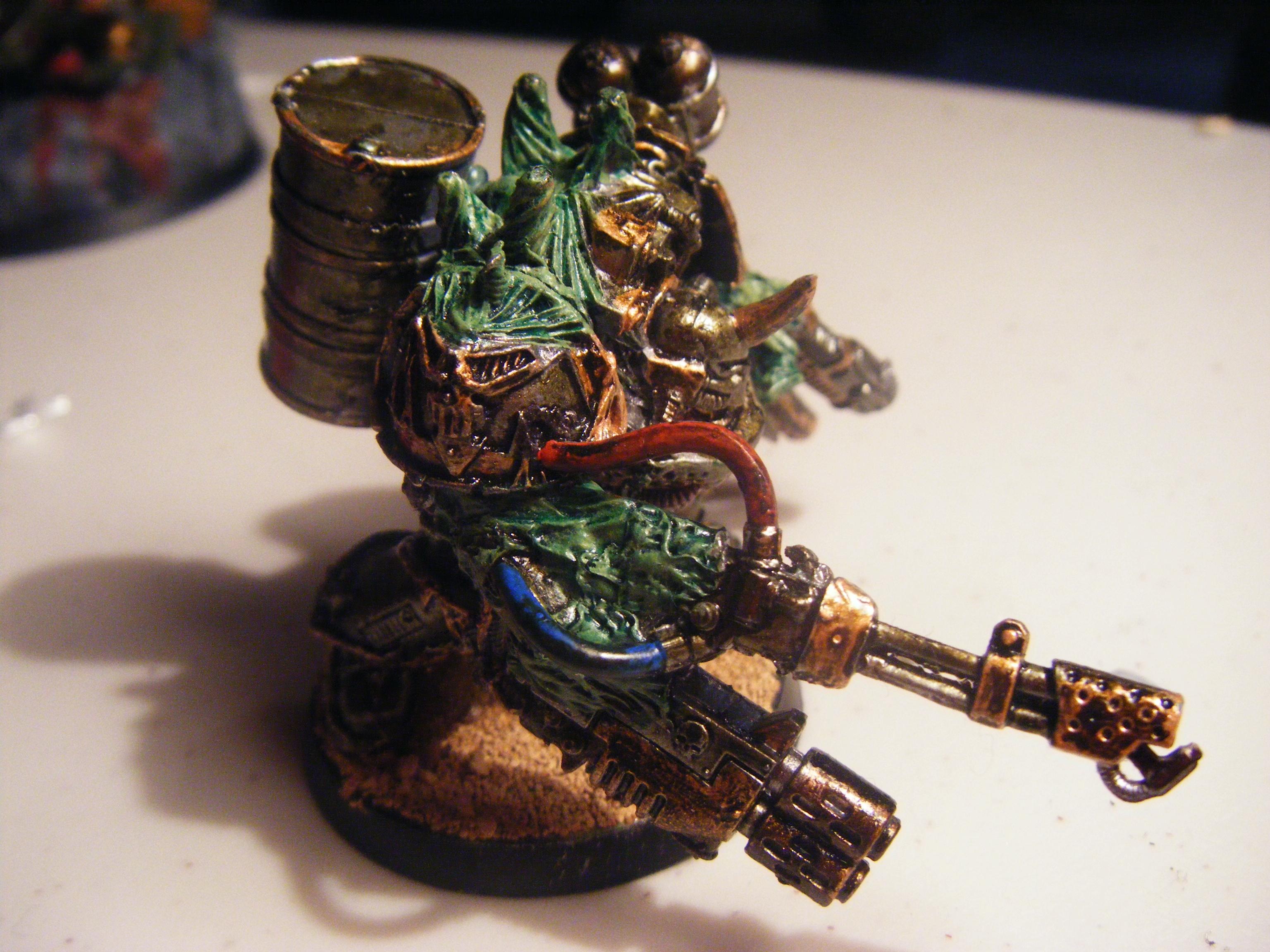 Chaos, Conversion, Nurgle, Obliterators, Warhammer 40,000