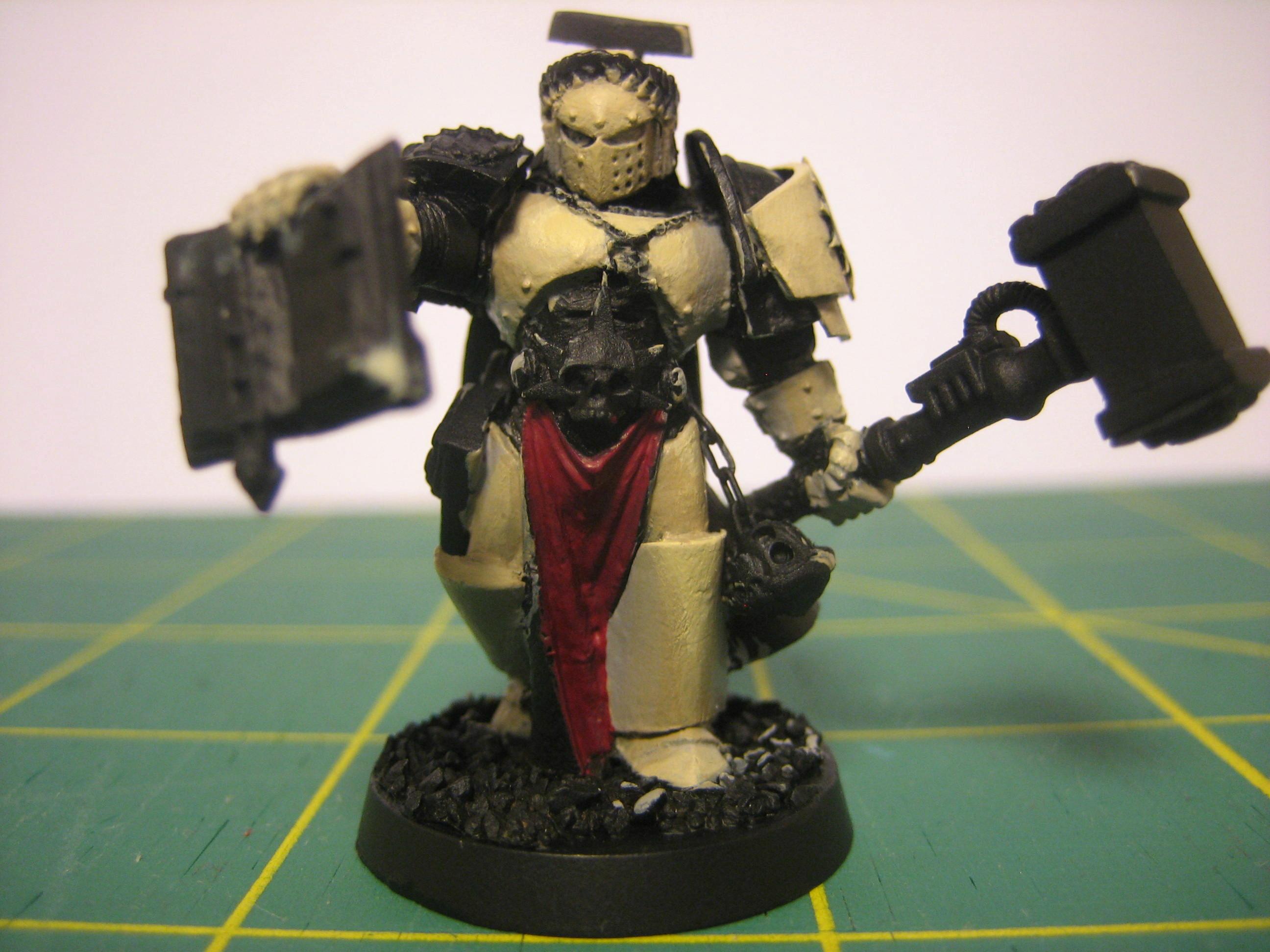 a final clean up for the armour and some Bleached Bone, also the beginnings of the cloth: Red Gore