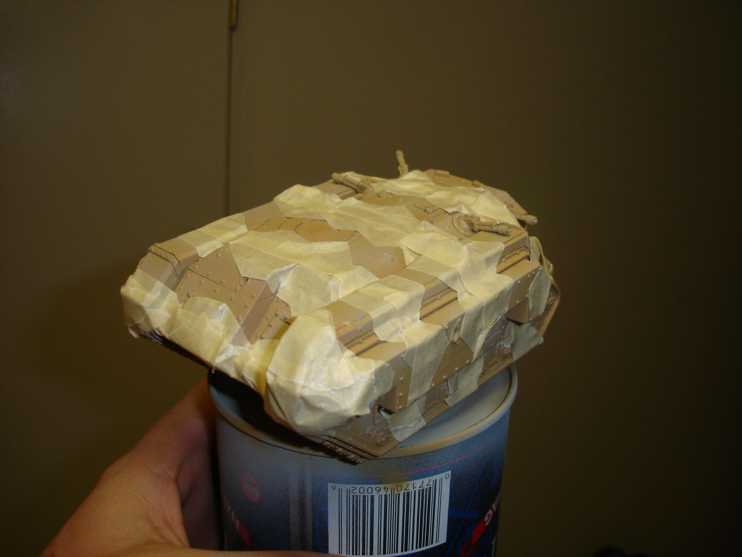 taped up for camo