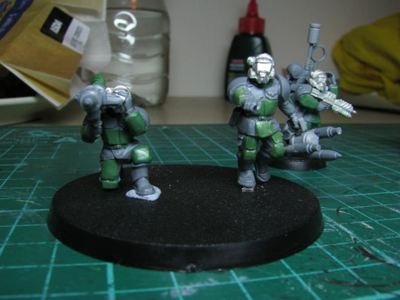 Corporal "Boomer" Yates and Lance Corporal "Grox" Wilson