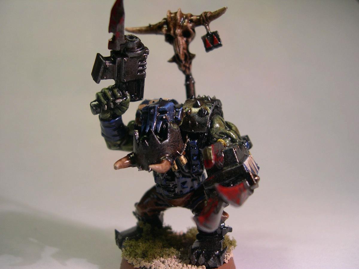 Nob, Orks, Close up of nob