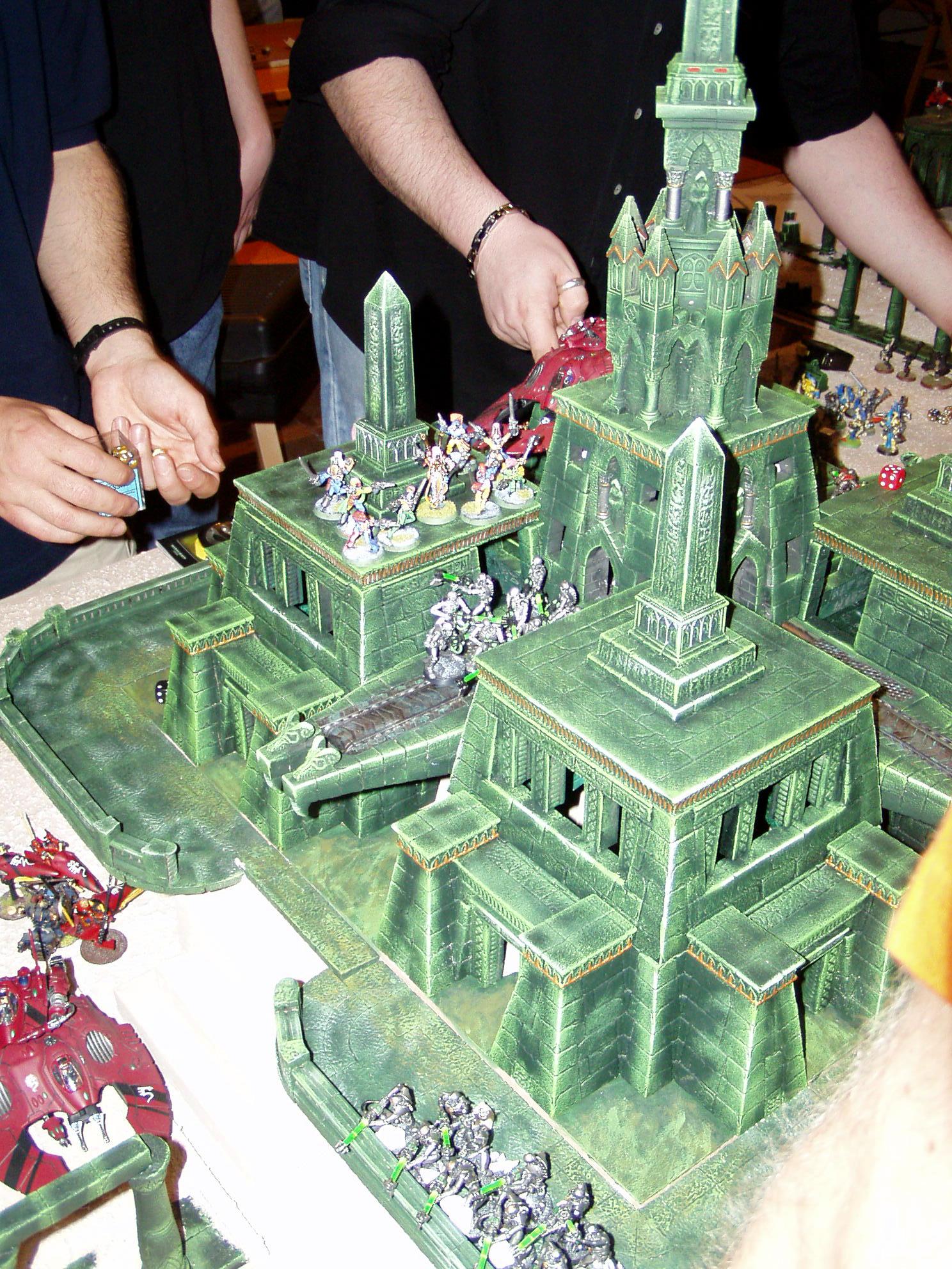Fortress, Necrons, Terrain, Tomb, Warhammer 40,000, Warhammer Fantasy