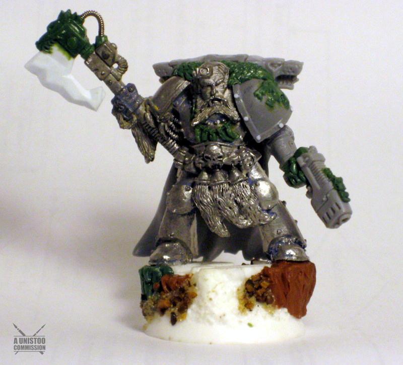 Conversion, Frost Axe, Lord, Plama Pistol, Space, Space Marines, Warhammer 40,000, Wolves