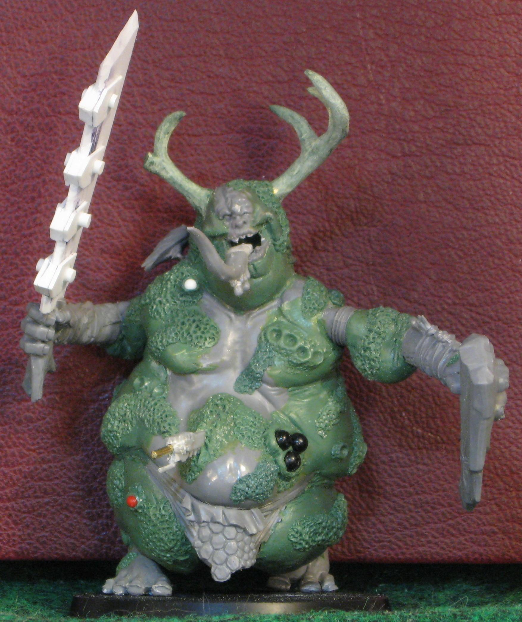 Conversion, Daemons, Great Unclean One, Nurgle, Work In Progress
