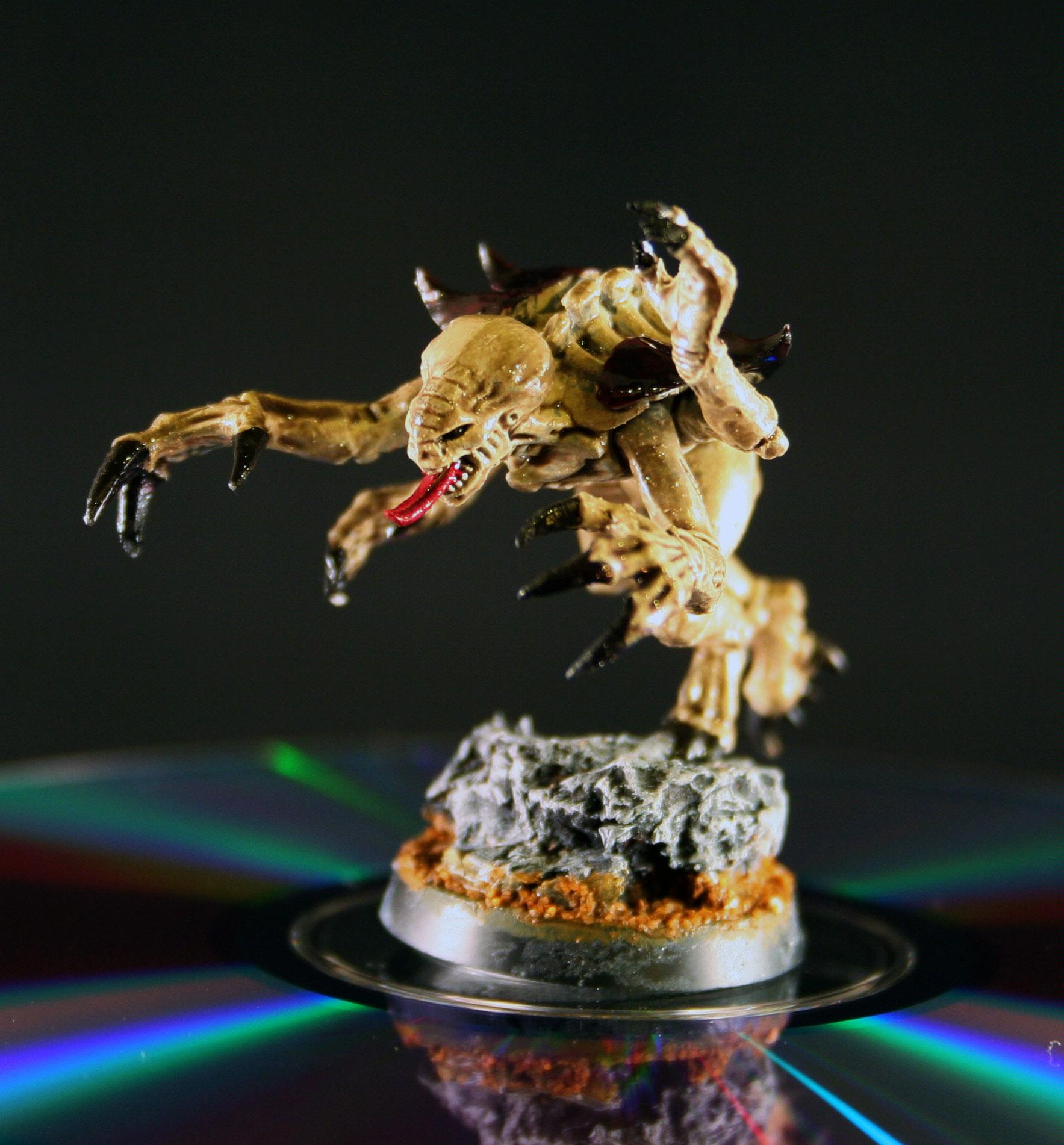 Dipped, Pinning, Rocky Base, Tyranids, Warhammer 40,000