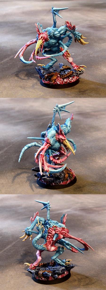 Chaos, Chaos Daemons, Daemons, Spawn, Tzeentch, Warhammer 40,000
