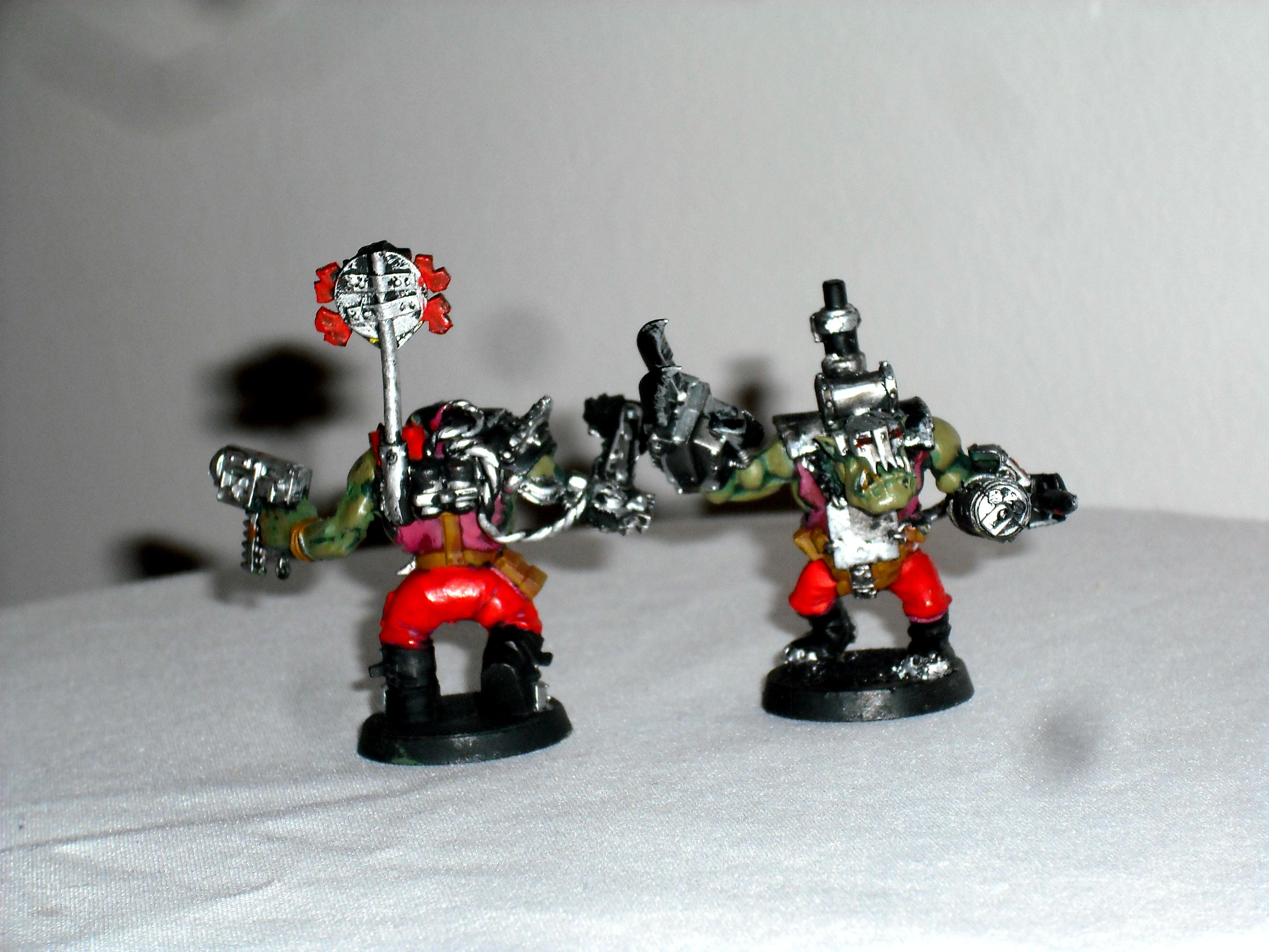 Cybork Converted Warboss, Dok, Mad Dok, Orks, Warboss
