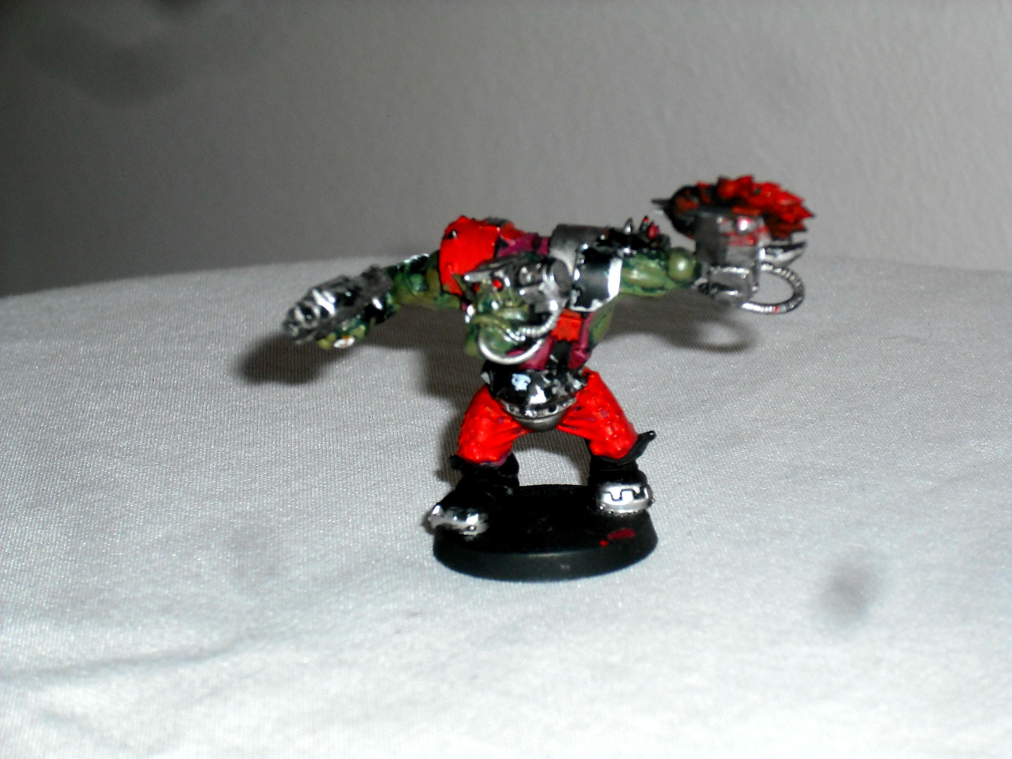 Cybork Converted Warboss, Dok, Mad Dok, Orks, Warboss