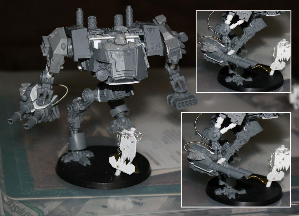 Dreadnought, In Progress, Sentinel, Space Marines, Walker