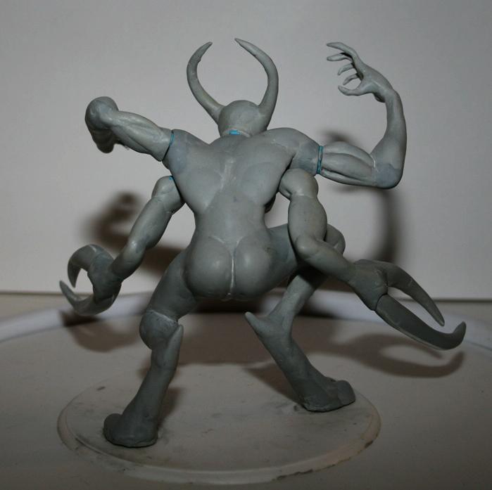 Clay Model, Scratch Build