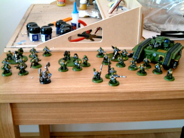 Brown, Classic, Conversion, Dwarves, Green, Guard, Imperial, Imperial Guard, Old, Out Of Production, Rogue, Squats, Trader, Warhammer 40,000