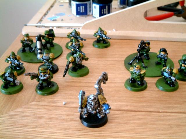 Brown, Classic, Conversion, Dwarves, Green, Guard, Imperial, Imperial Guard, Old, Out Of Production, Rogue, Squats, Trader, Warhammer 40,000