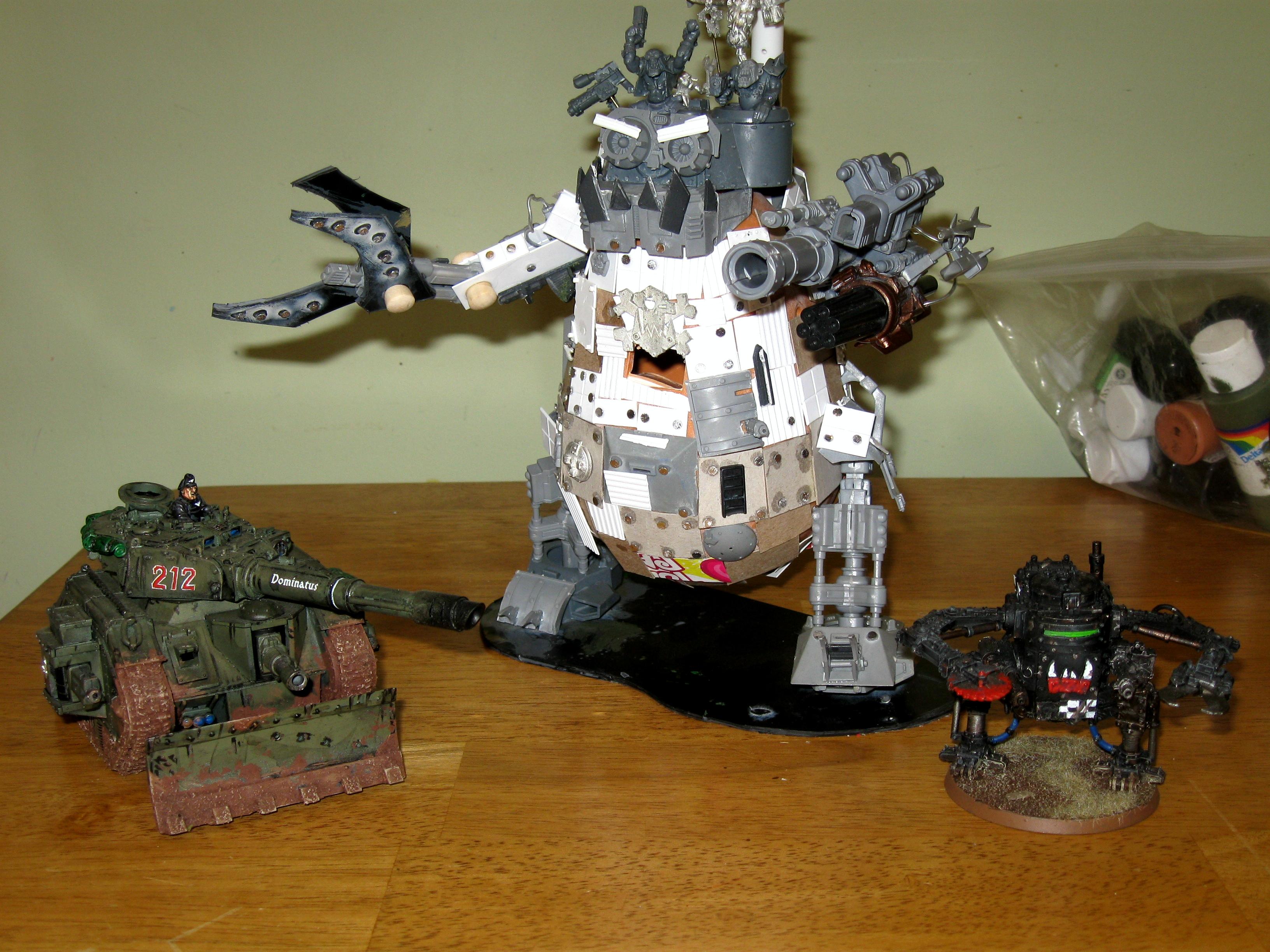 Orks, Scratch Build, Stompa
