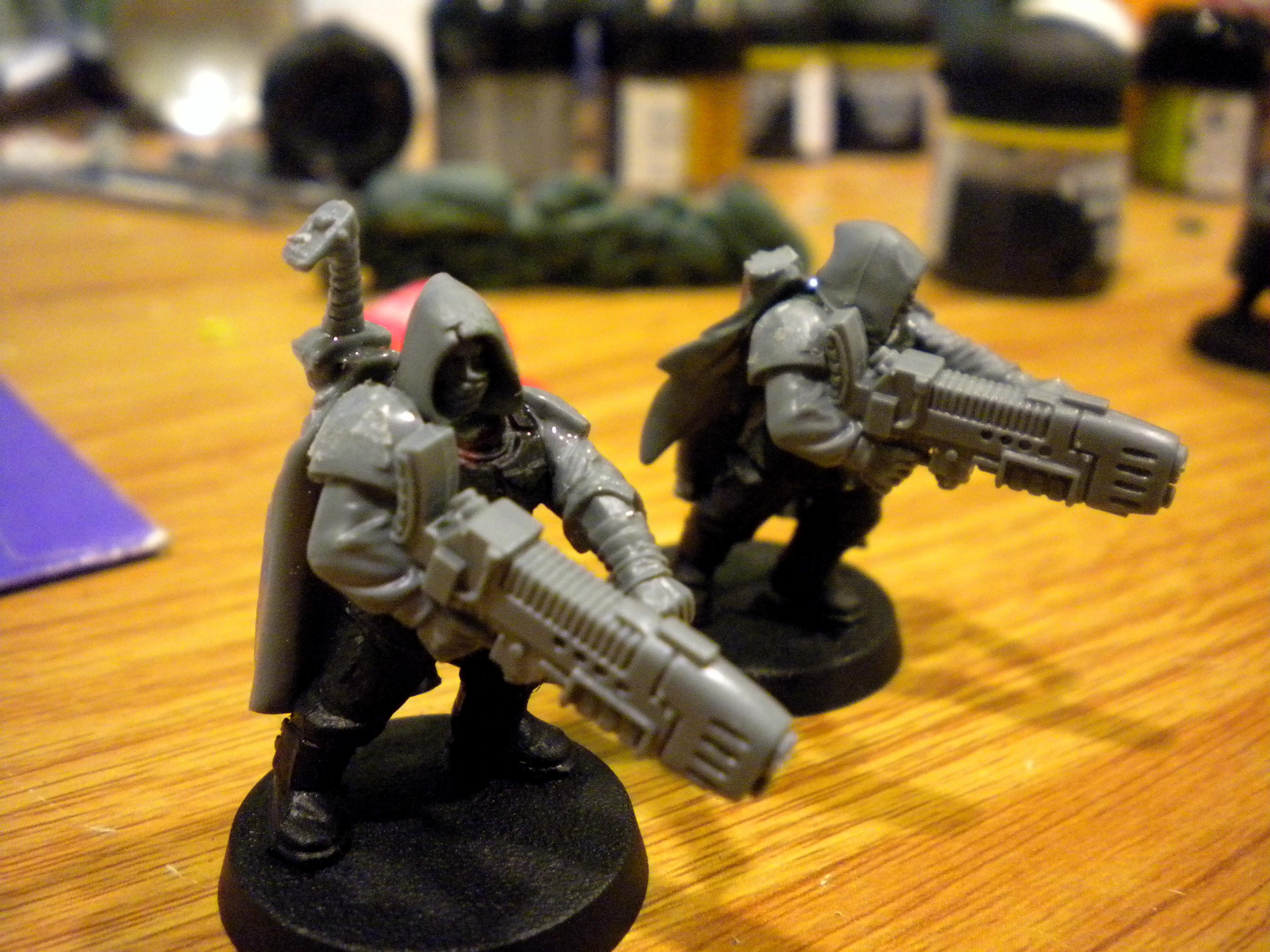 Tanith plasma troopers