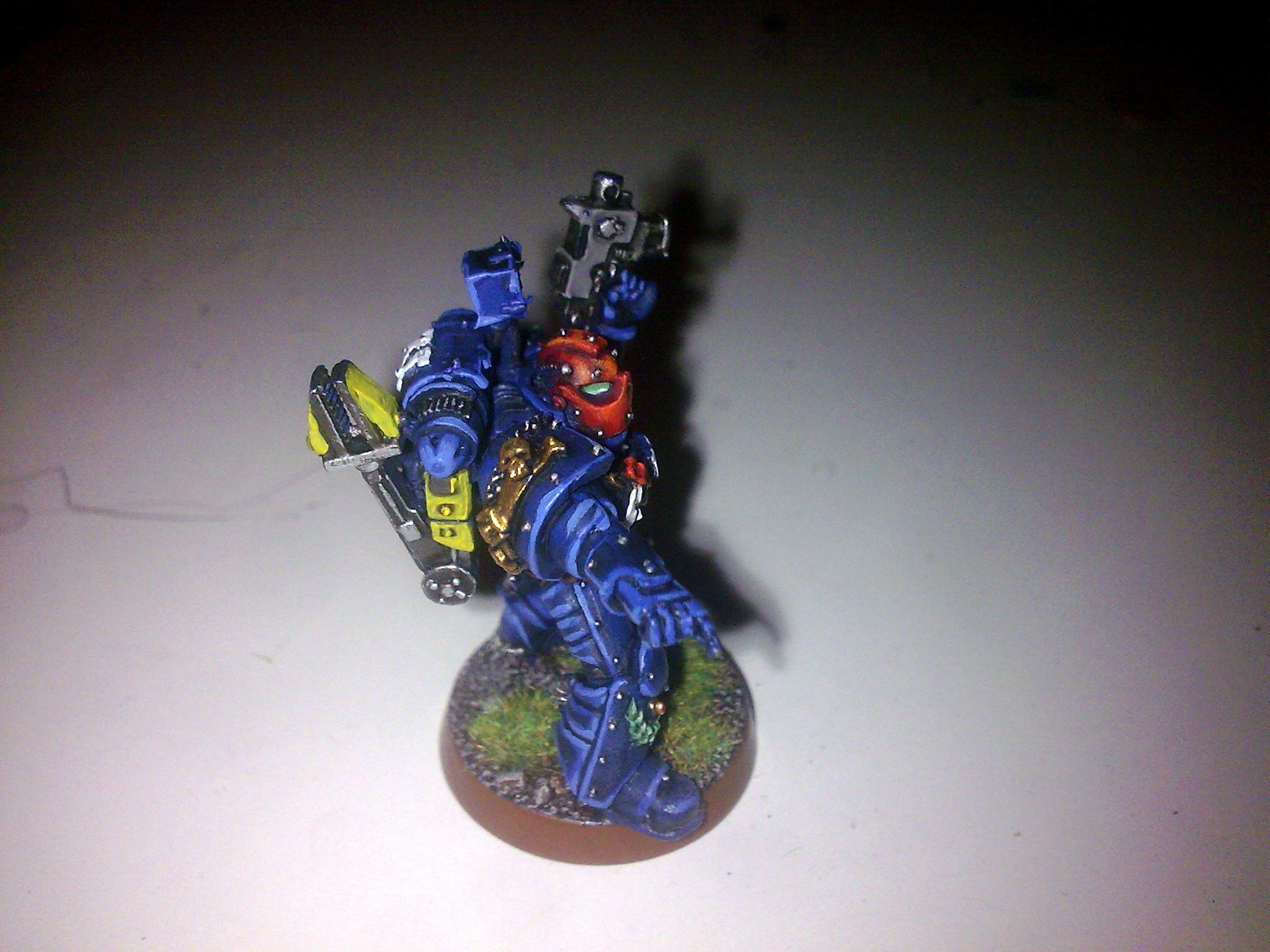 Space Marines, Techmarine, Ultramarines, Warhammer 40,000