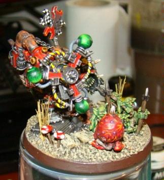 Big Mek, Orks, Shokk Attack Gun, Warhammer 40,000