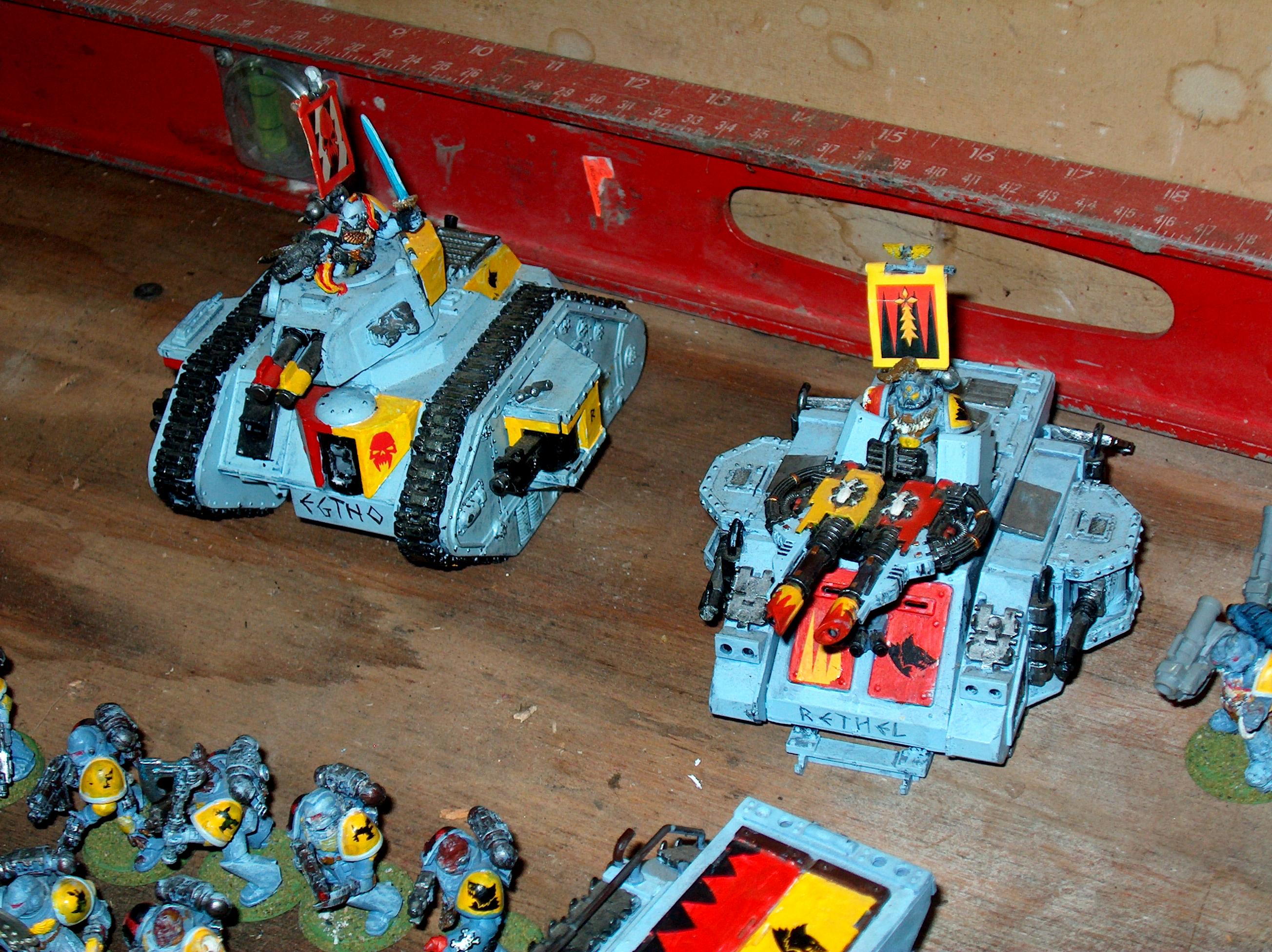 Space Wolves, SW Tanks