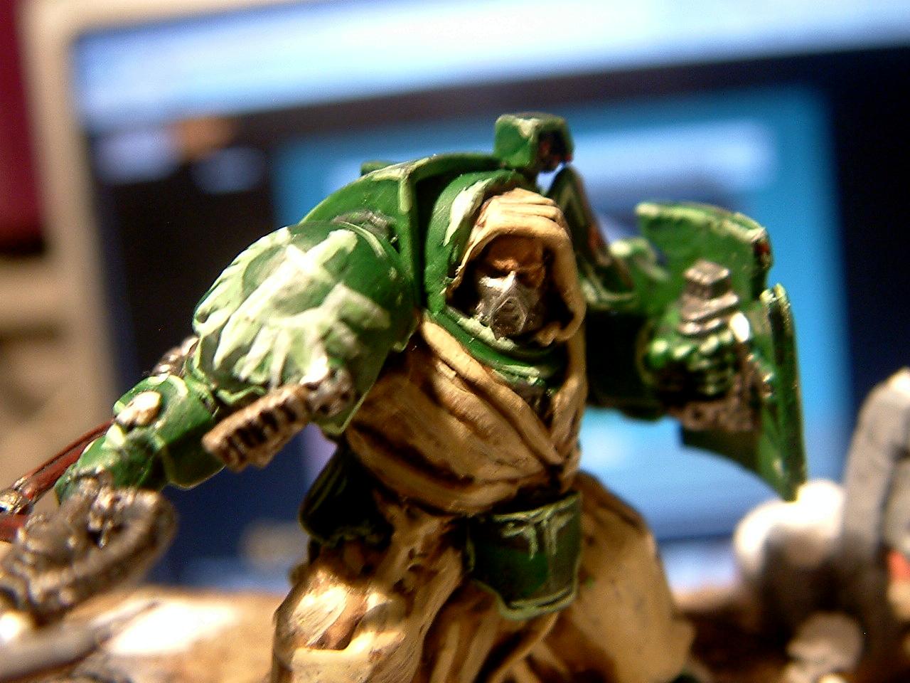 Dark Angels, Deathwing, Terminator Armor, Thunder Hammer