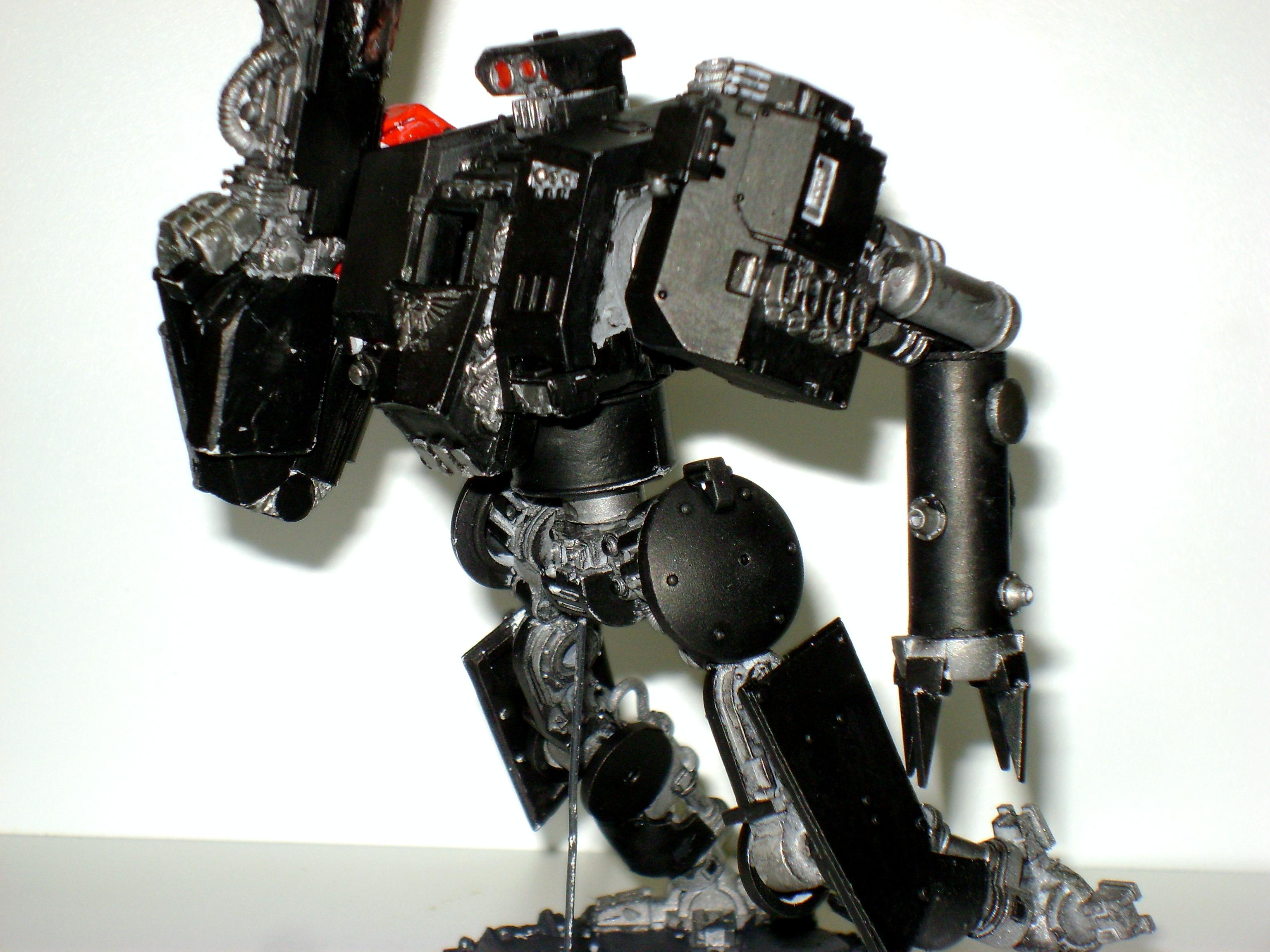 Dreadnought, Running, Space Marines, Warhammer 40,000