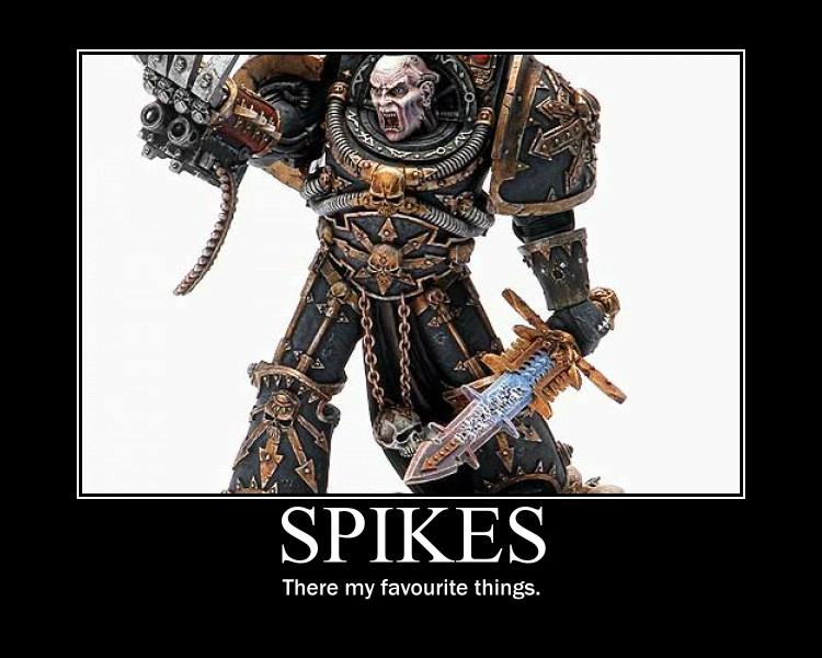 Abaddon, Chaos, Humor, Poster, Spikes