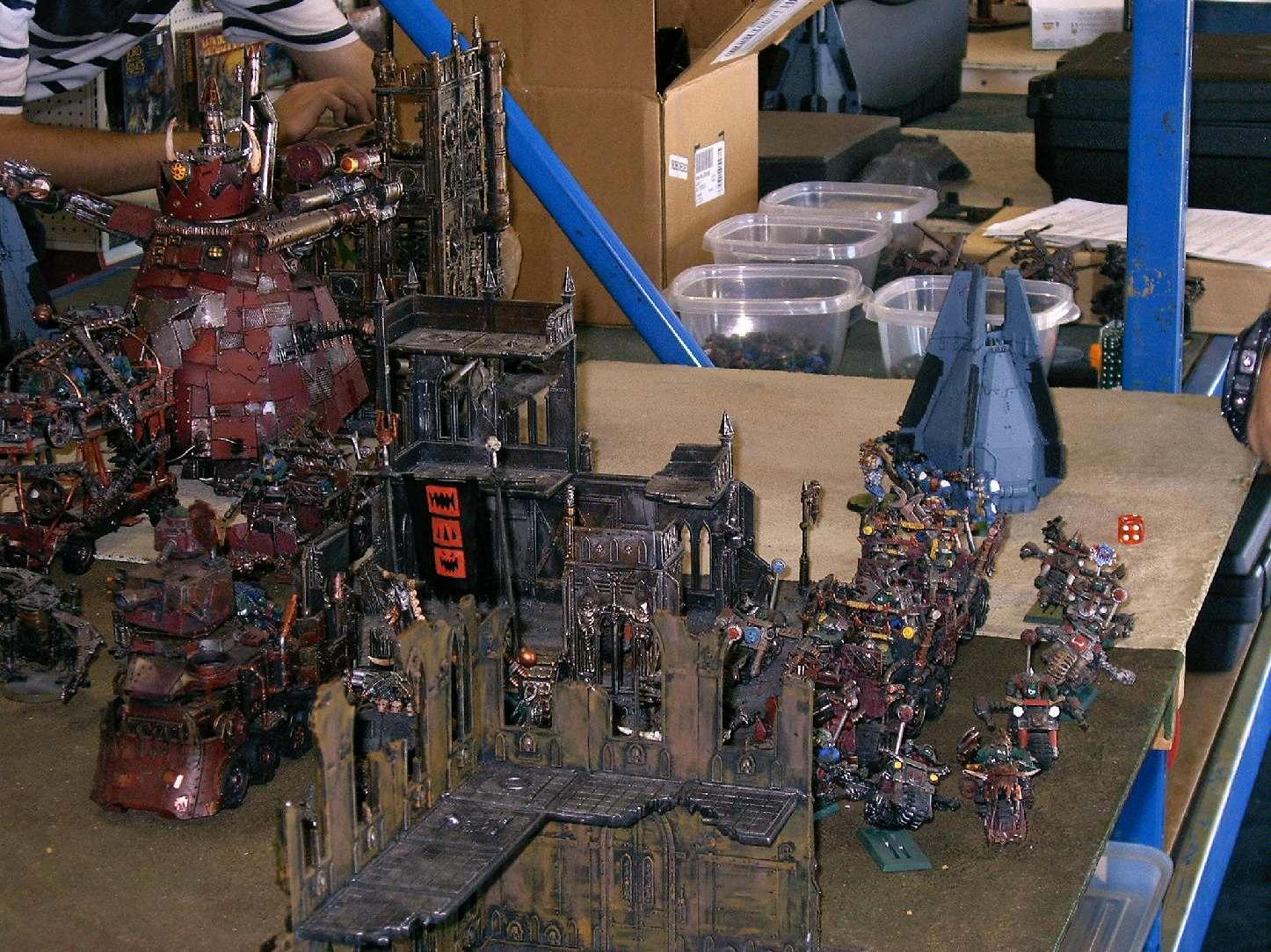 Apacolypse, Chris, Imperial Guard, Marco, Orcs, Sci-fi City, Zack