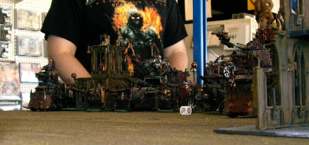 Apacolypse, Chris, Imperial Guard, Marco, Orcs, Sci-fi City, Zack