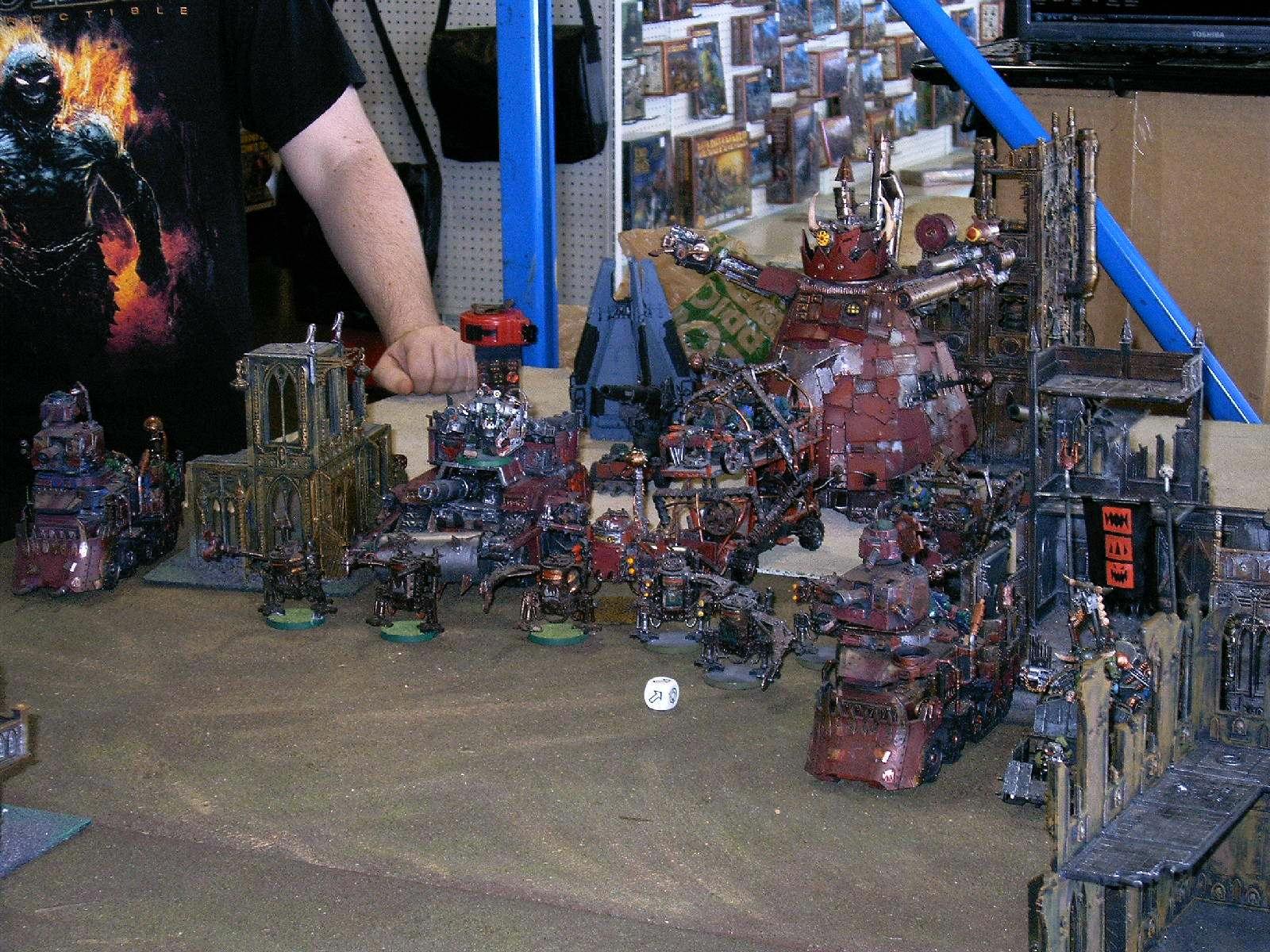 Apacolypse, Chris, Imperial Guard, Marco, Orcs, Sci-fi City, Zack