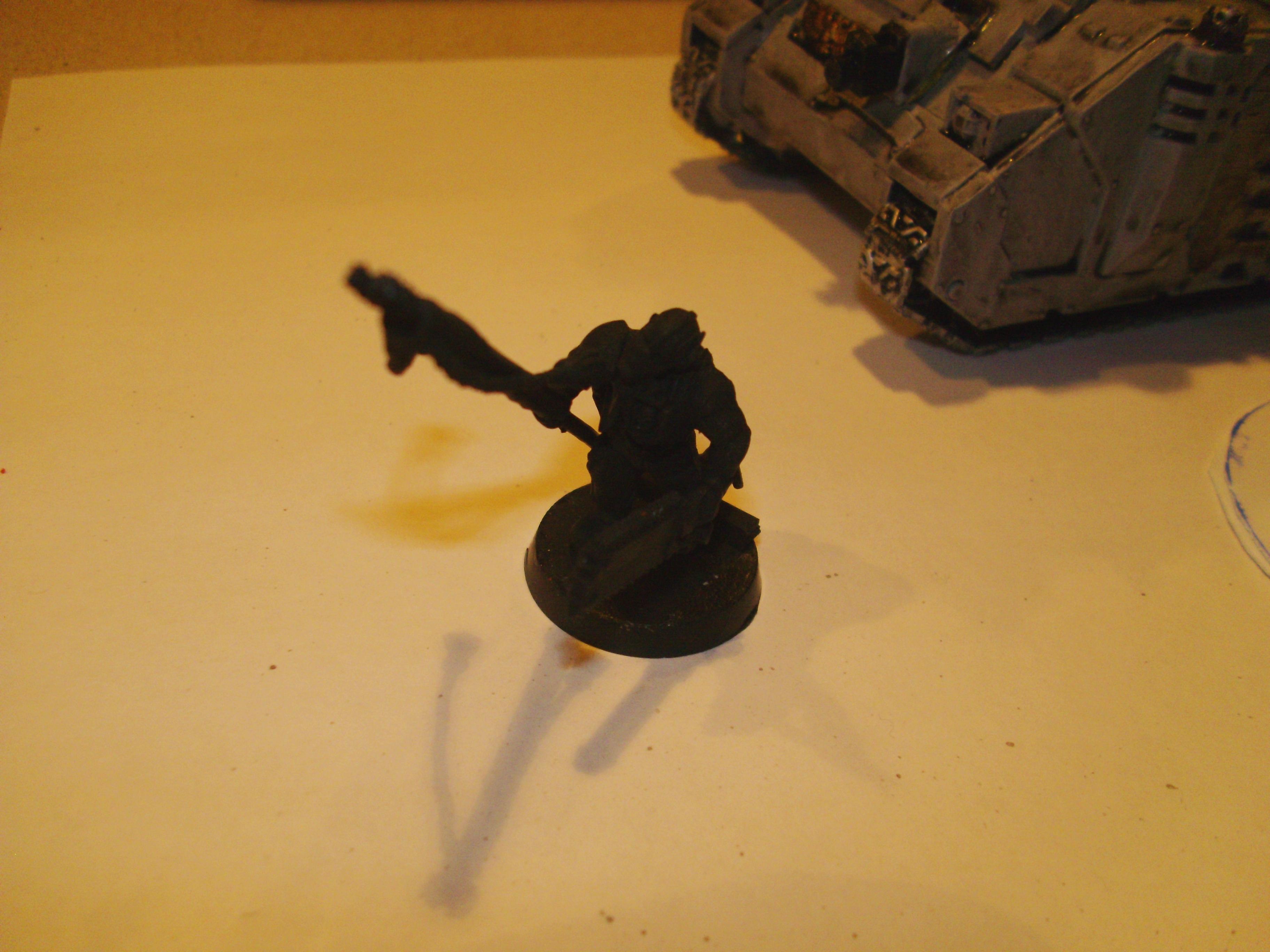 Imperial Priest kitbash, minus paint