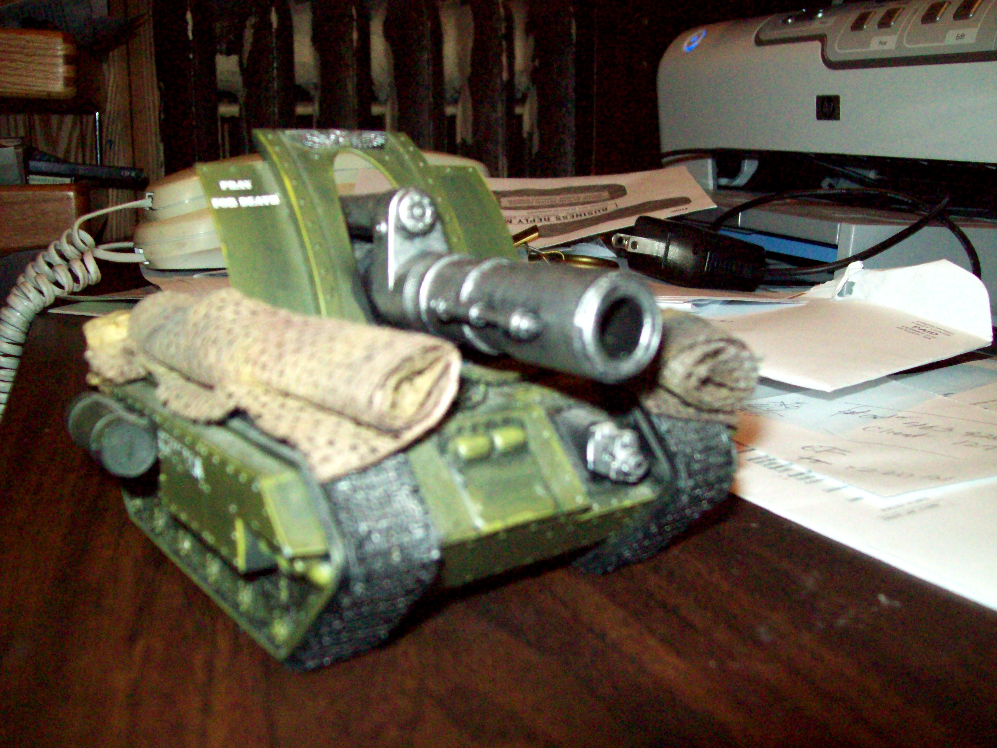 Cadians, Camo Nets, Conversion, Guard, Medusa, Warhammer 40,000