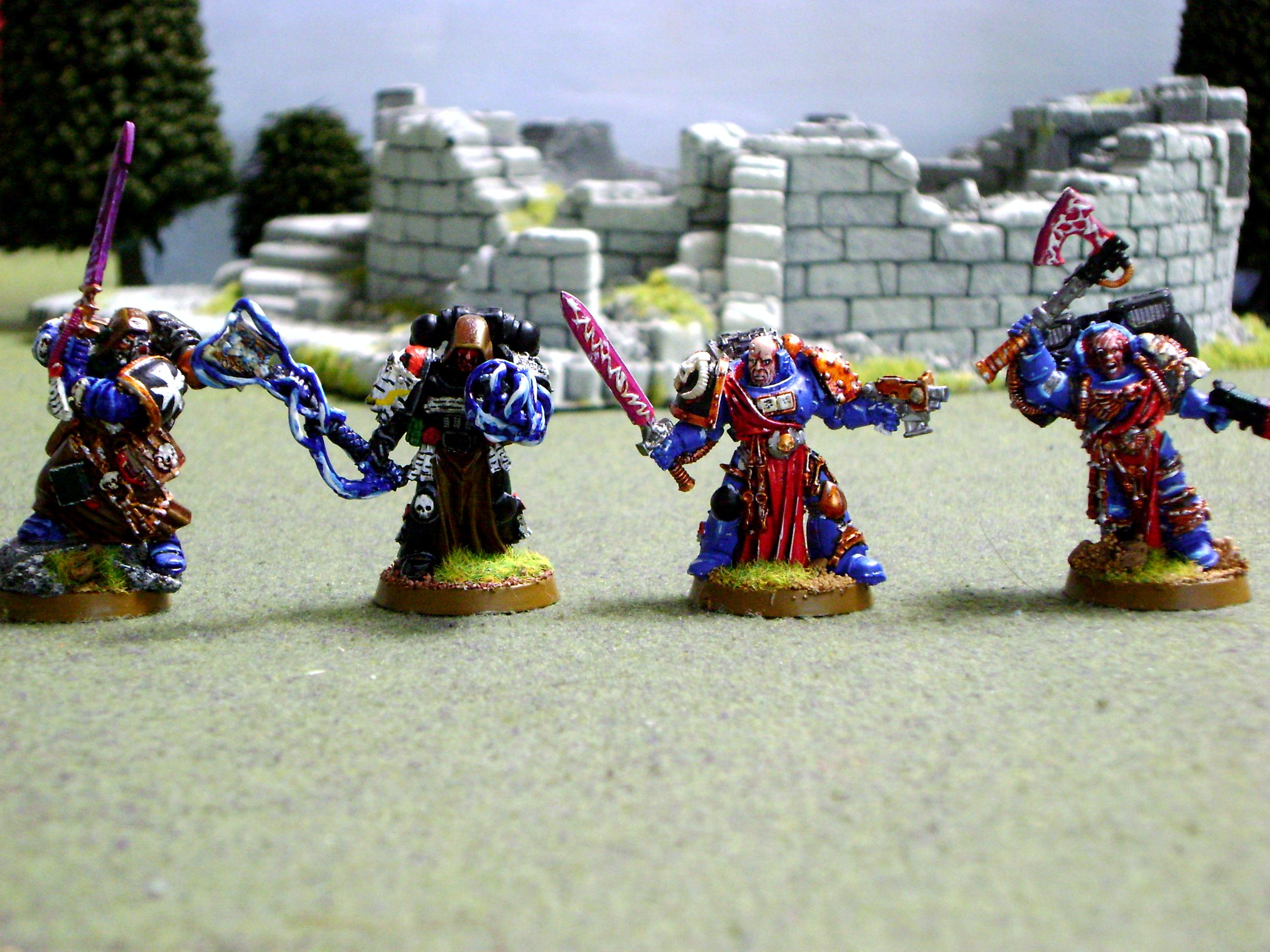 Black Templars, Librarians, Space Marines