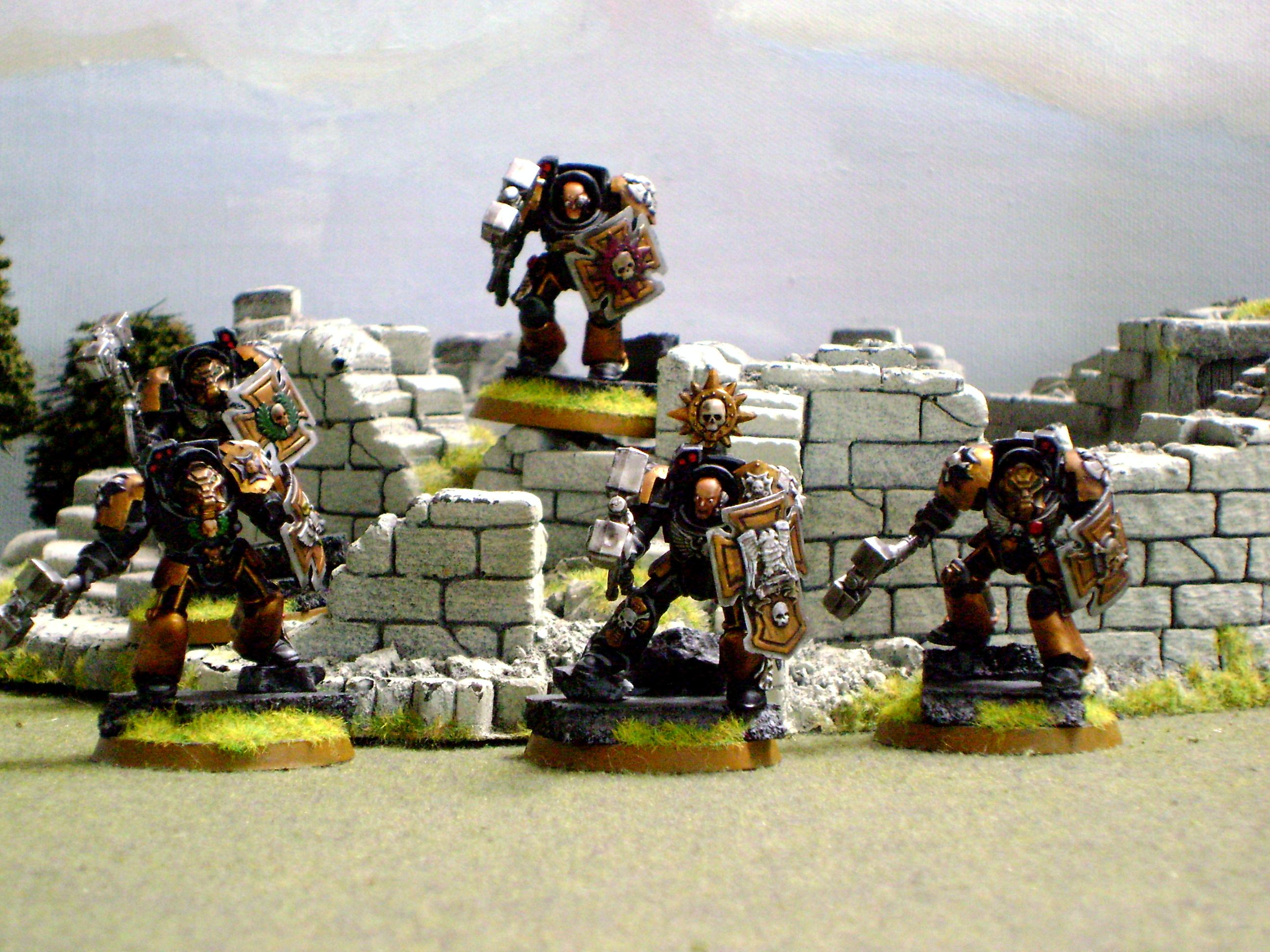 Black Templars, Space, Space Marines, Terminator Armor, Warhammer 40,000