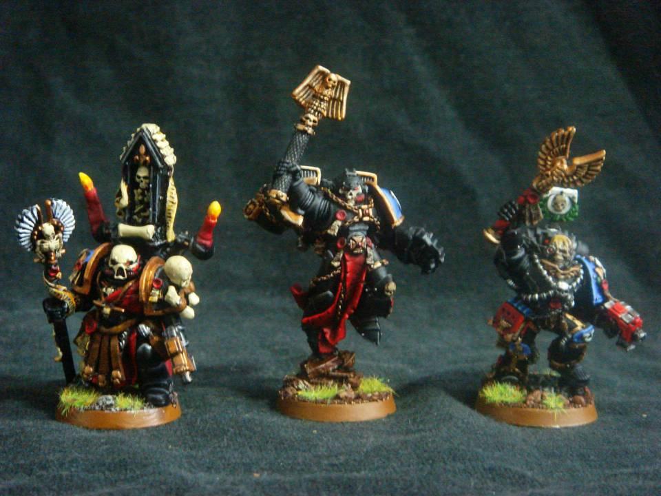 Astartes, Chaplin, Firstborn, Space Marines