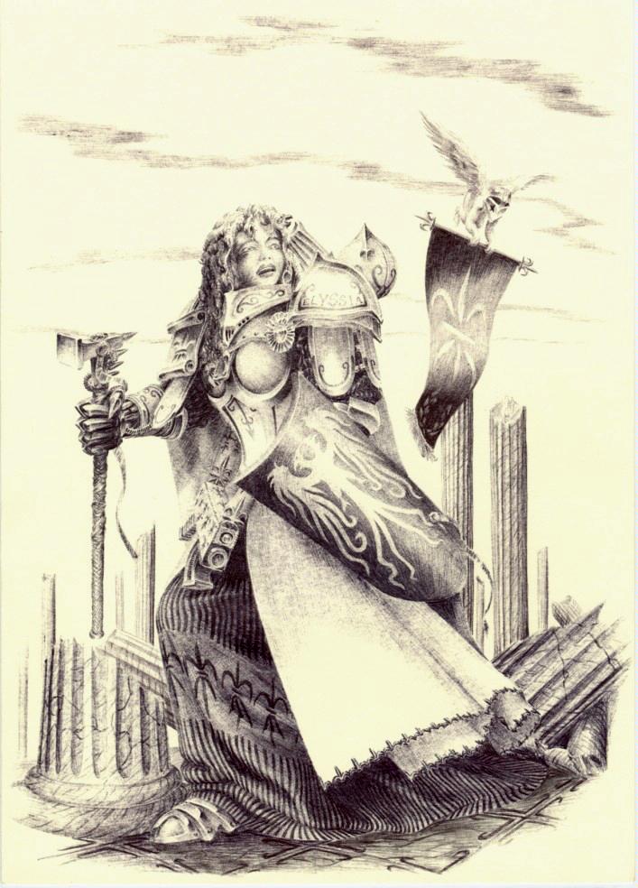 Adeptus Sororitas, Artwork, Hades, Warhammer 40,000